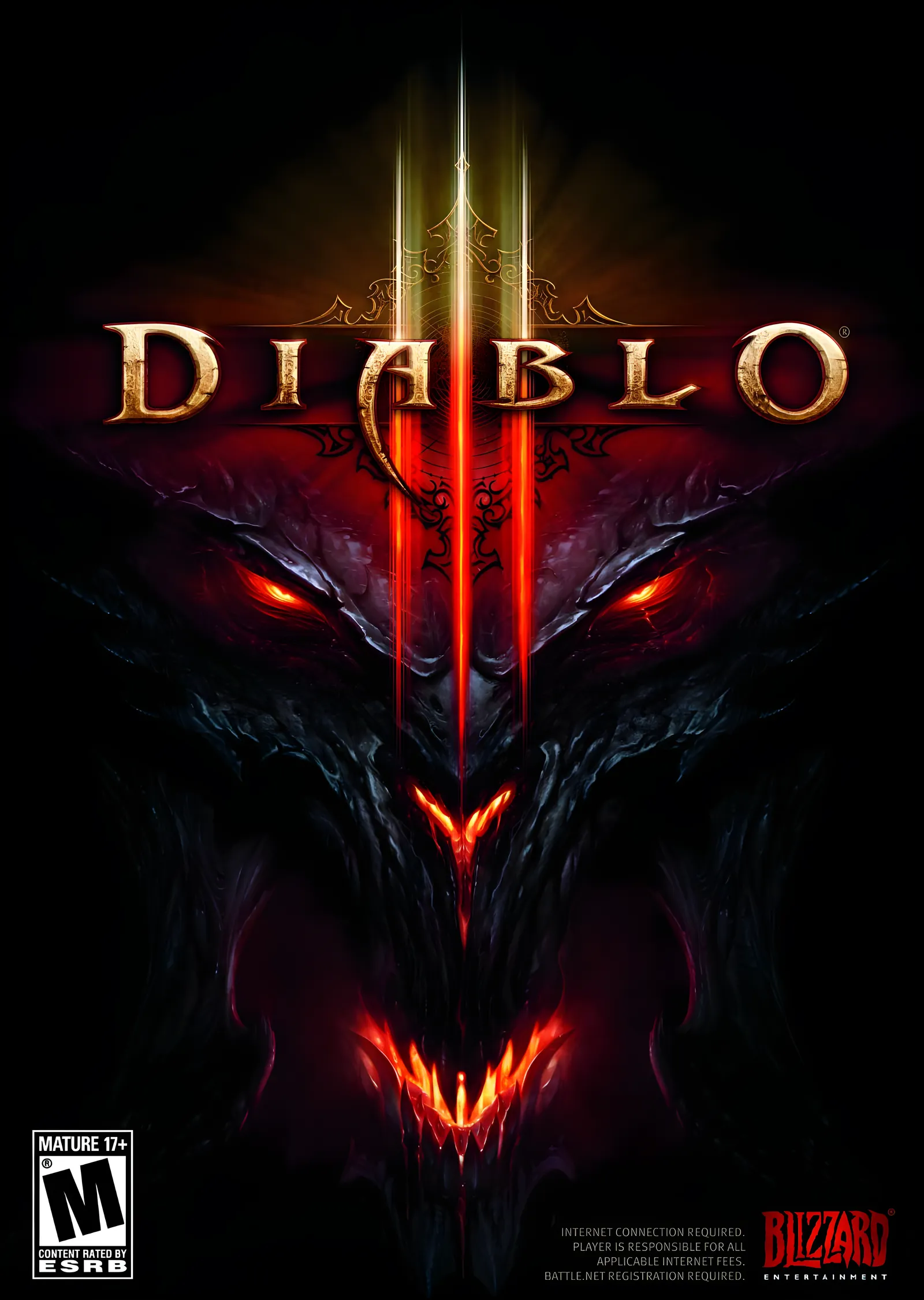 Diablo III - Kızıl Gözler metal tablo