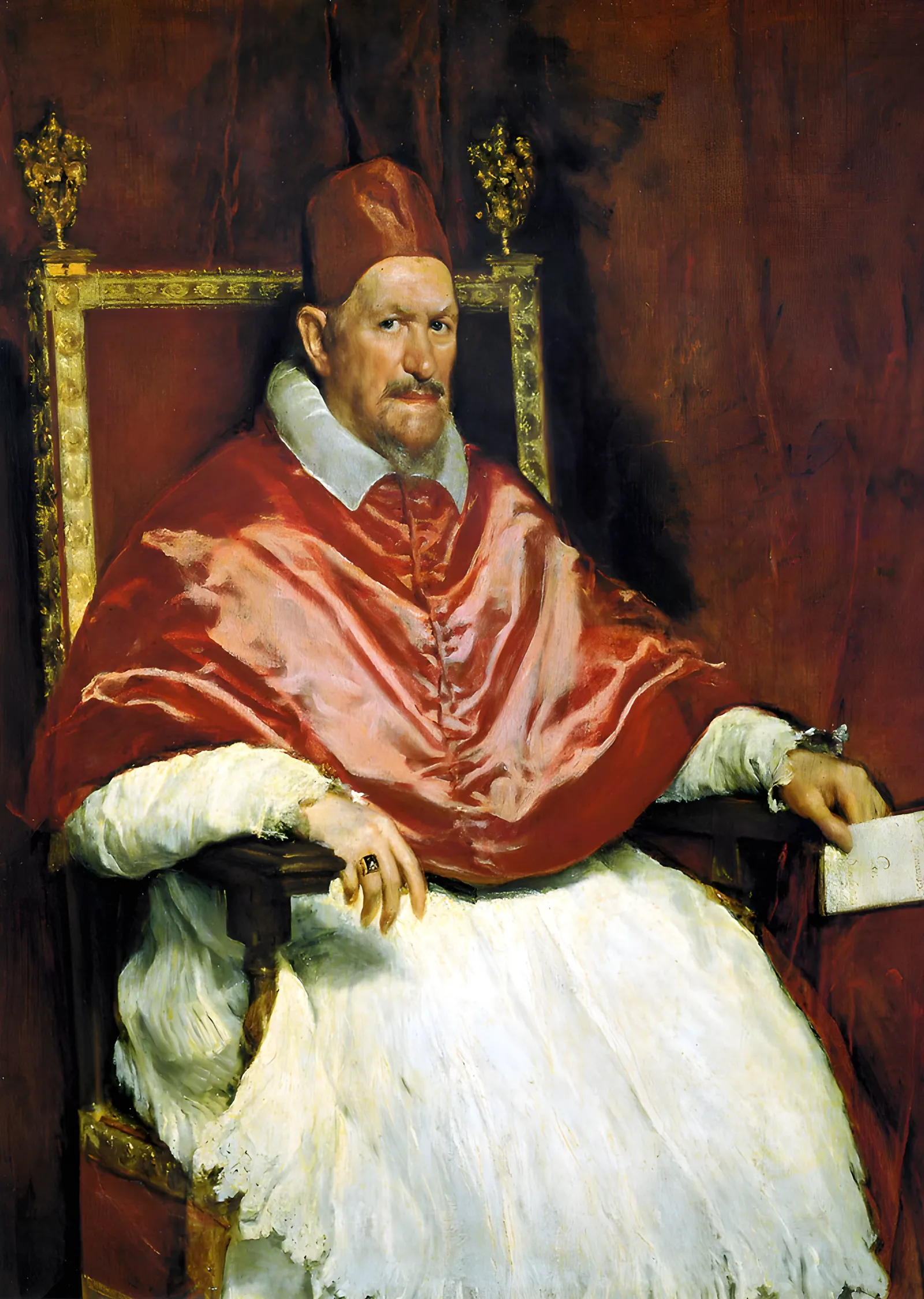 Diego Velázquez: Papa X. Innocentius metal tablo