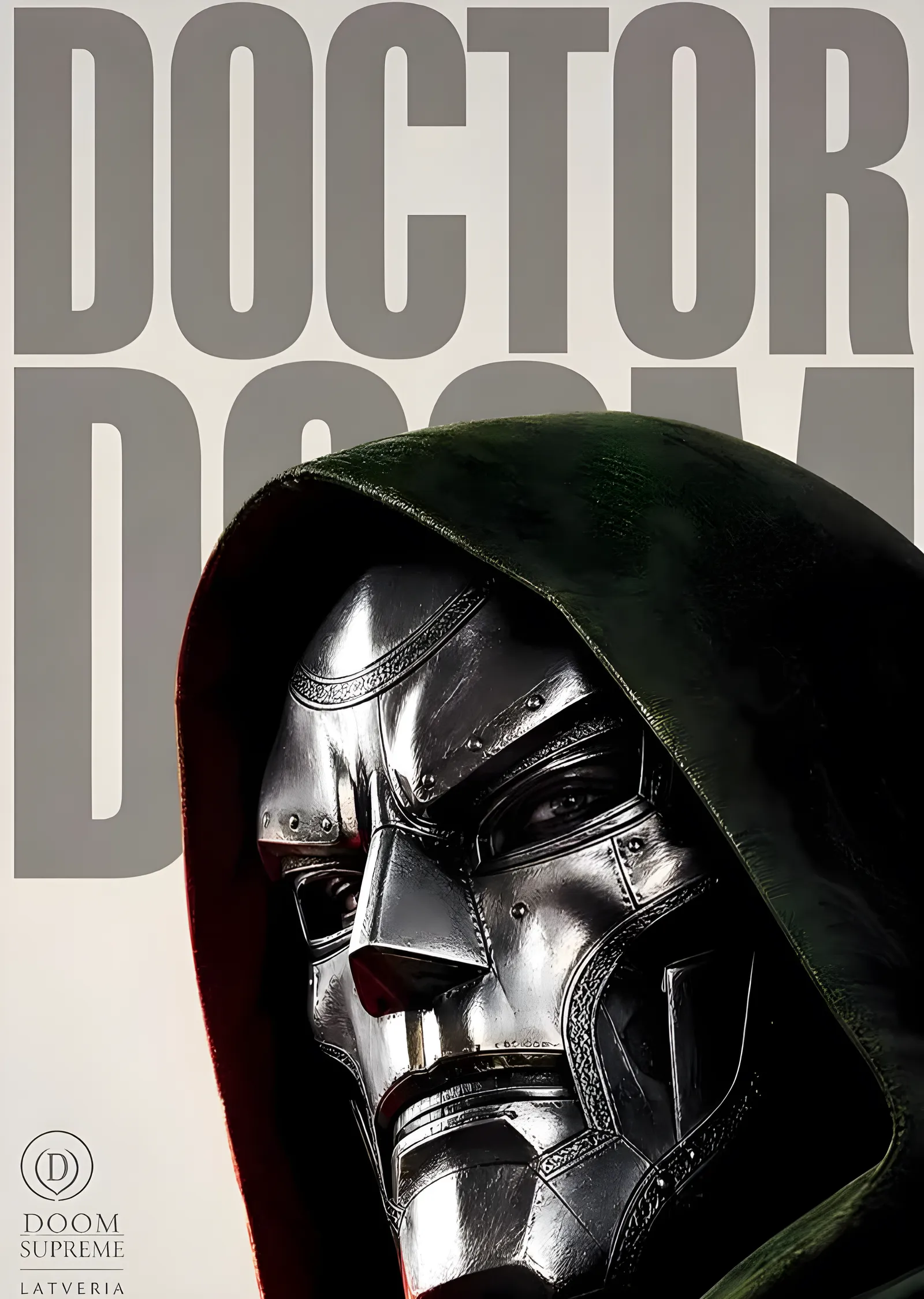 Doctor Doom - Maske metal tablo