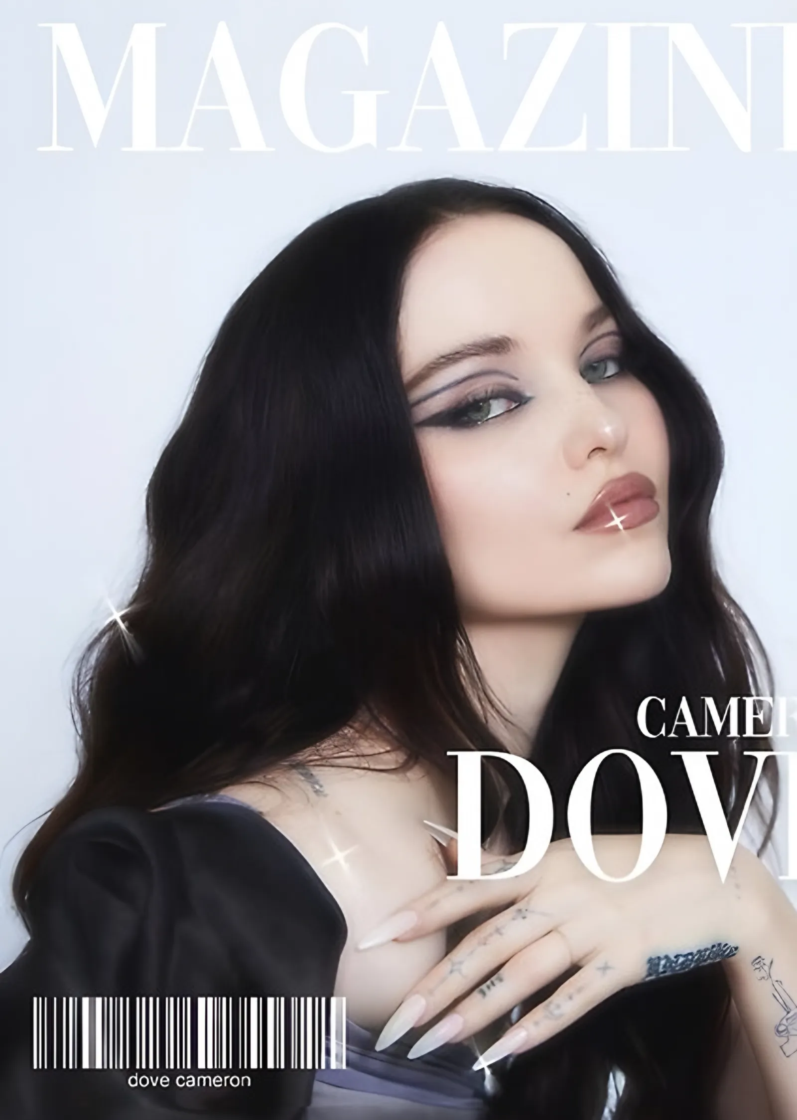 Dove Cameron - Dergi Kapağı metal tablo