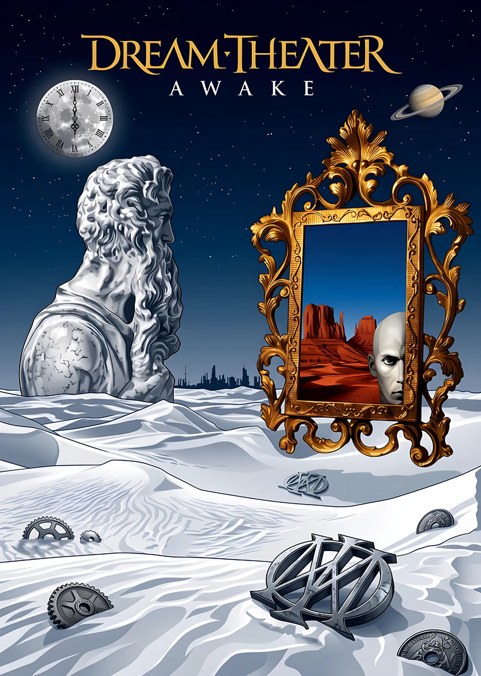 Dream Theater - Awake metal tablo