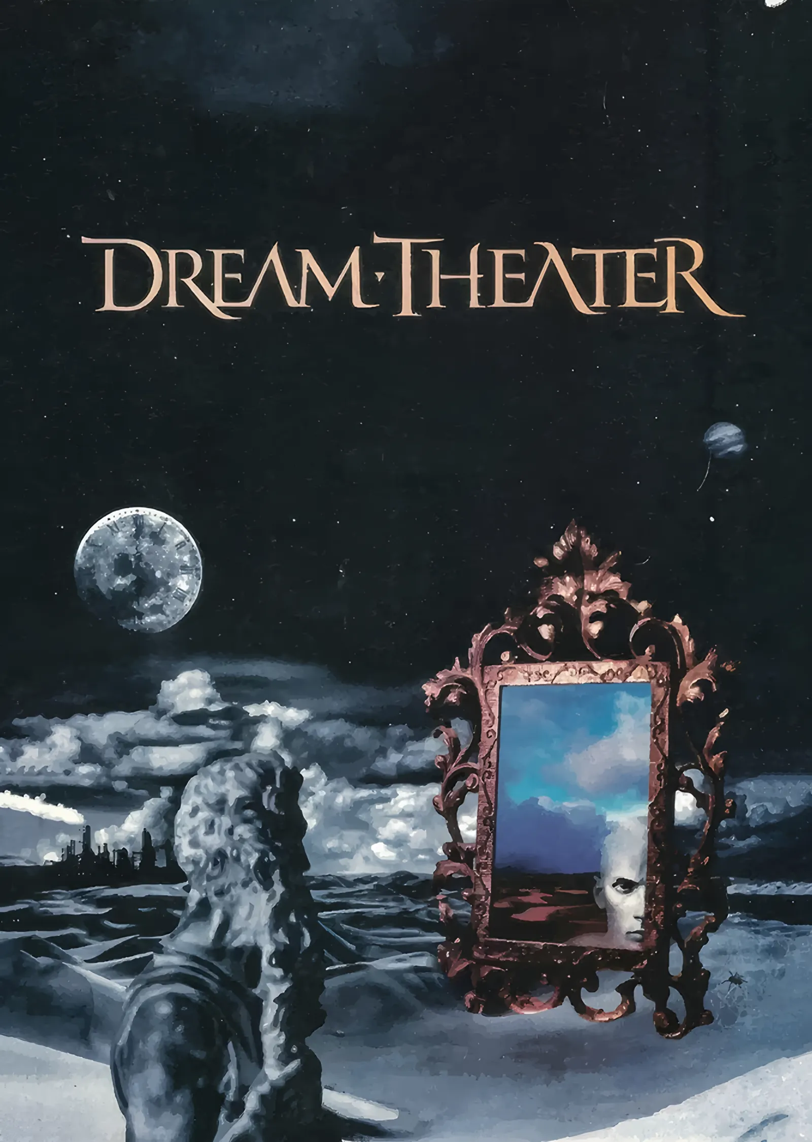 Dream Theater - Ay Işığında Ayna metal tablo