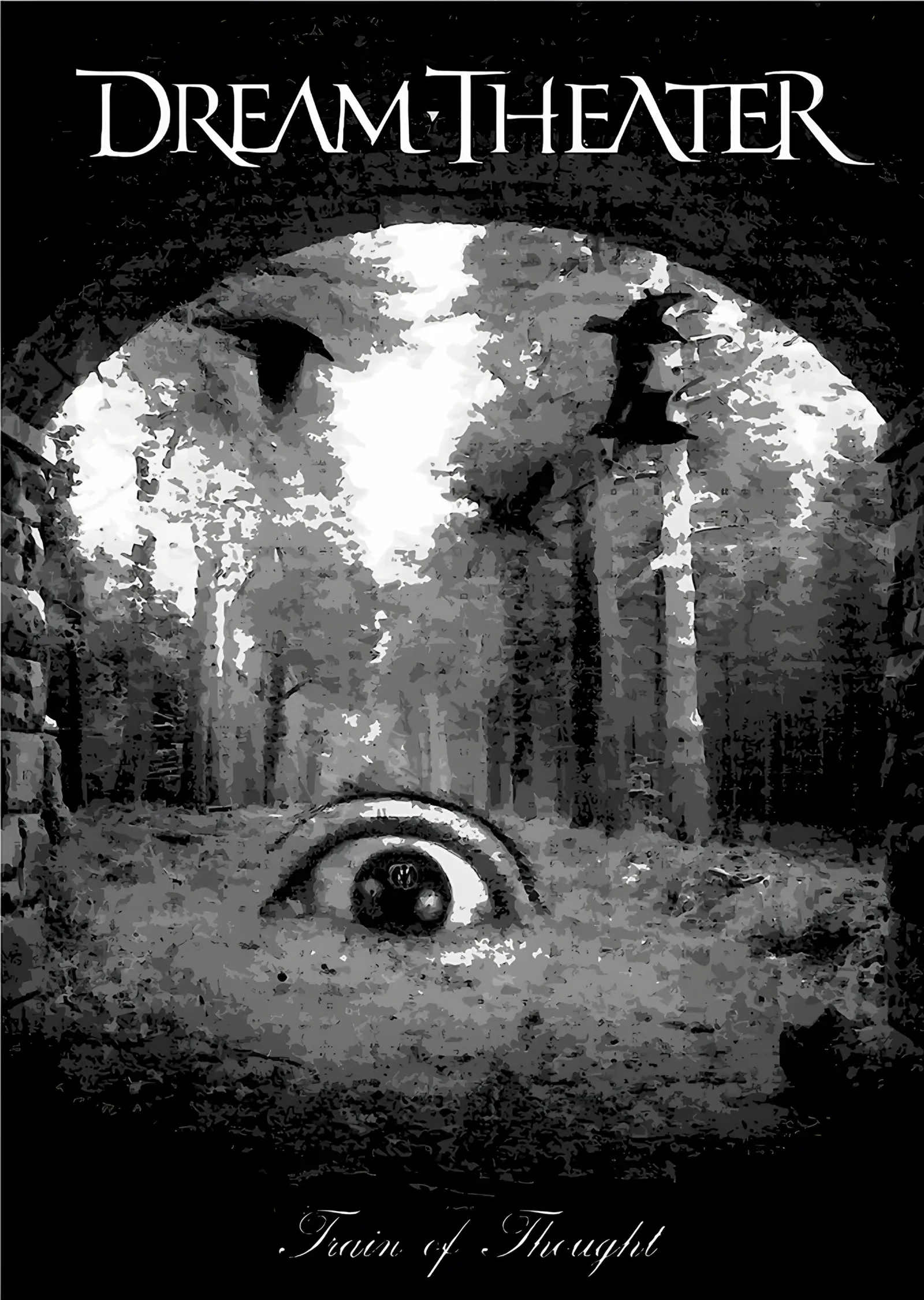 Dream Theater - Train of Thought metal tablo