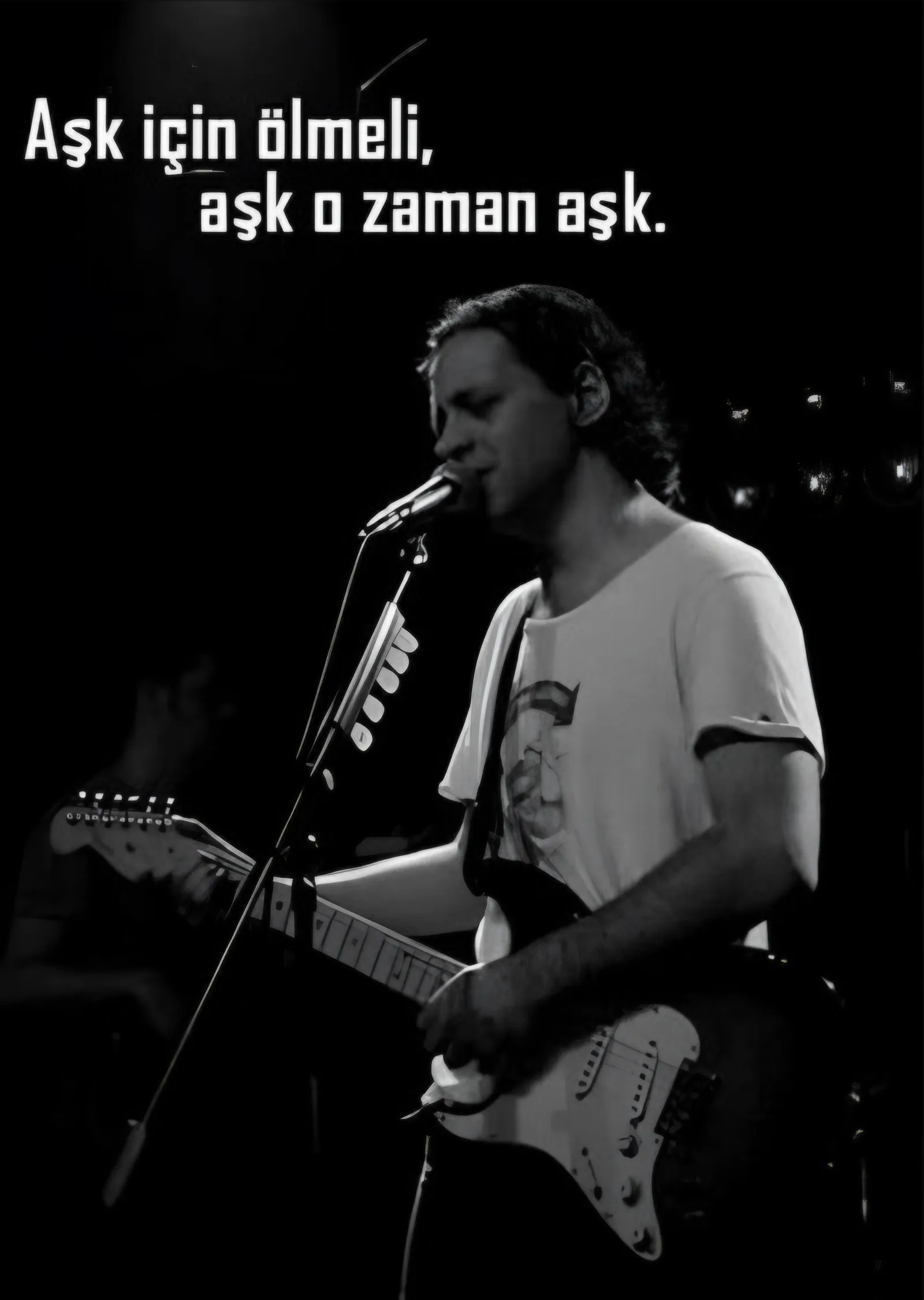 Duman - Aşk İçin Ölmeli metal tablo