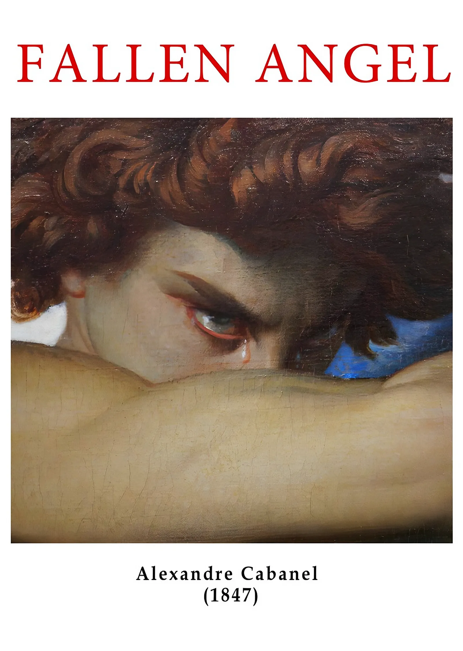 Düşmüş Melek - Alexandre Cabanel metal tablo