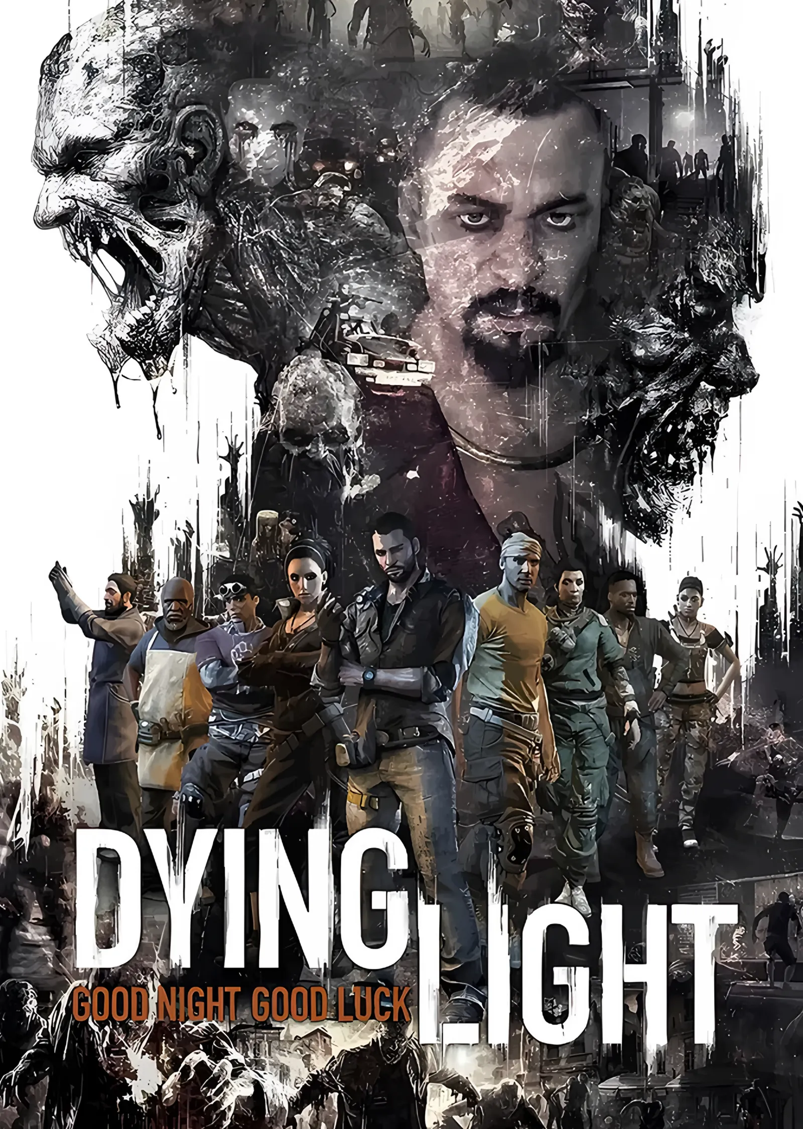 Dying Light: Gri Kolajda Hayatta Kalanlar metal tablo
