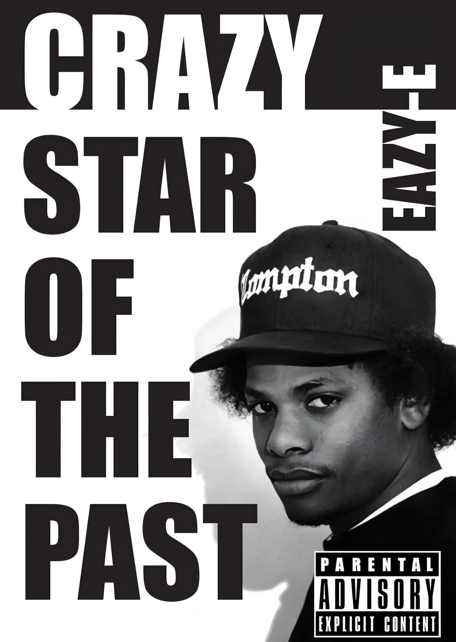 Eazy-E - Crazy Star of the Past metal tablo