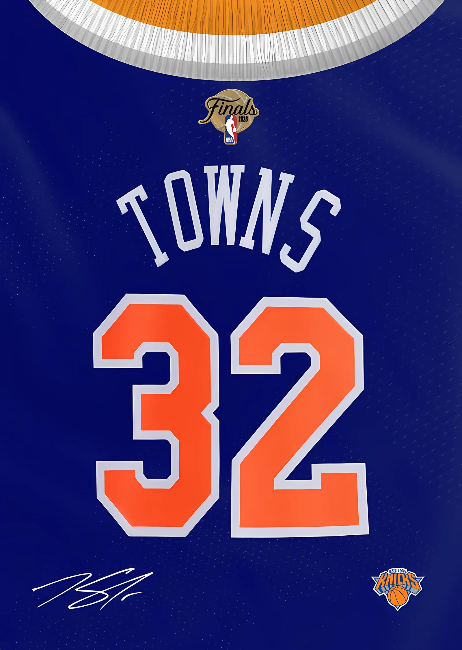 Towns 32 metal tablo