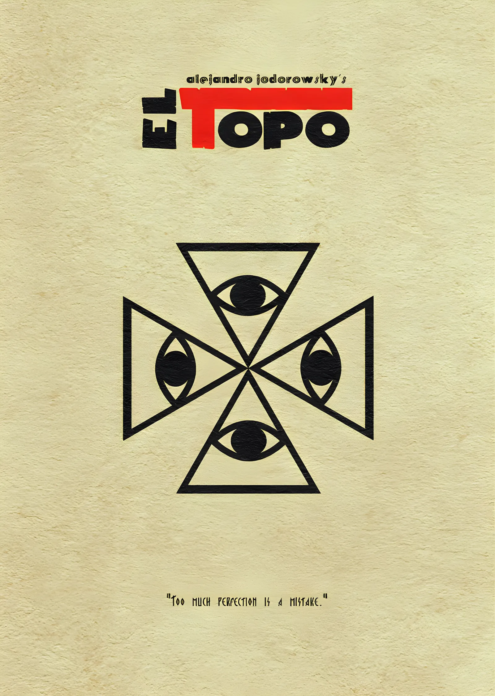 El Topo metal tablo