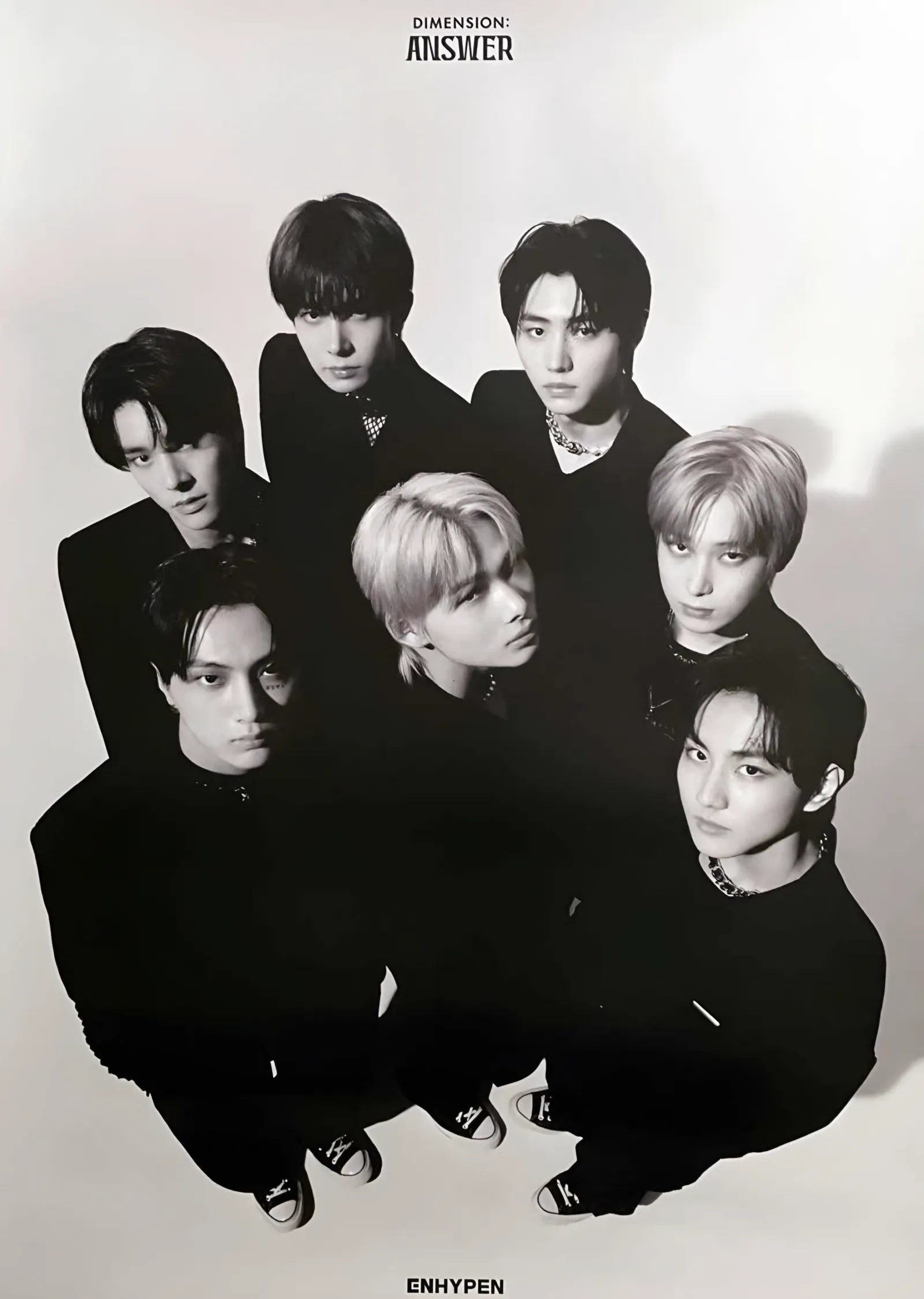ENHYPEN - Dimension: Answer metal tablo
