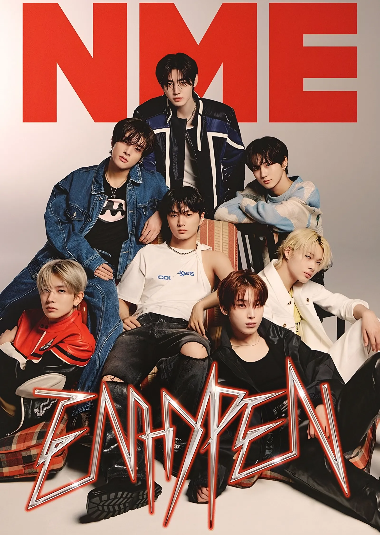 ENHYPEN - NME Kapağı metal tablo