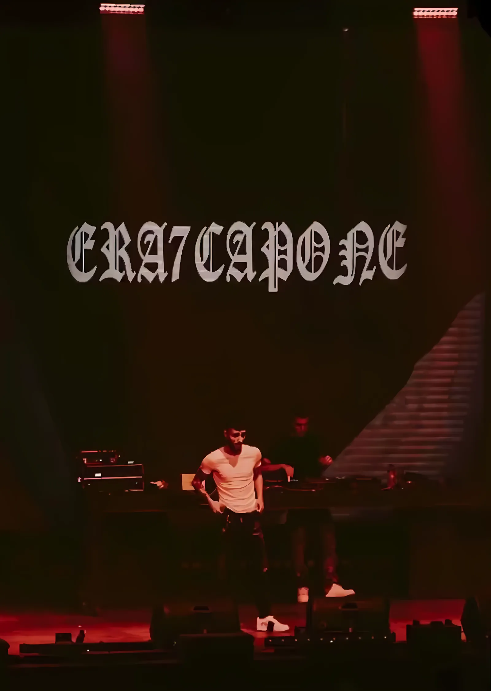 Era7capone - Sahne Işıkları metal tablo