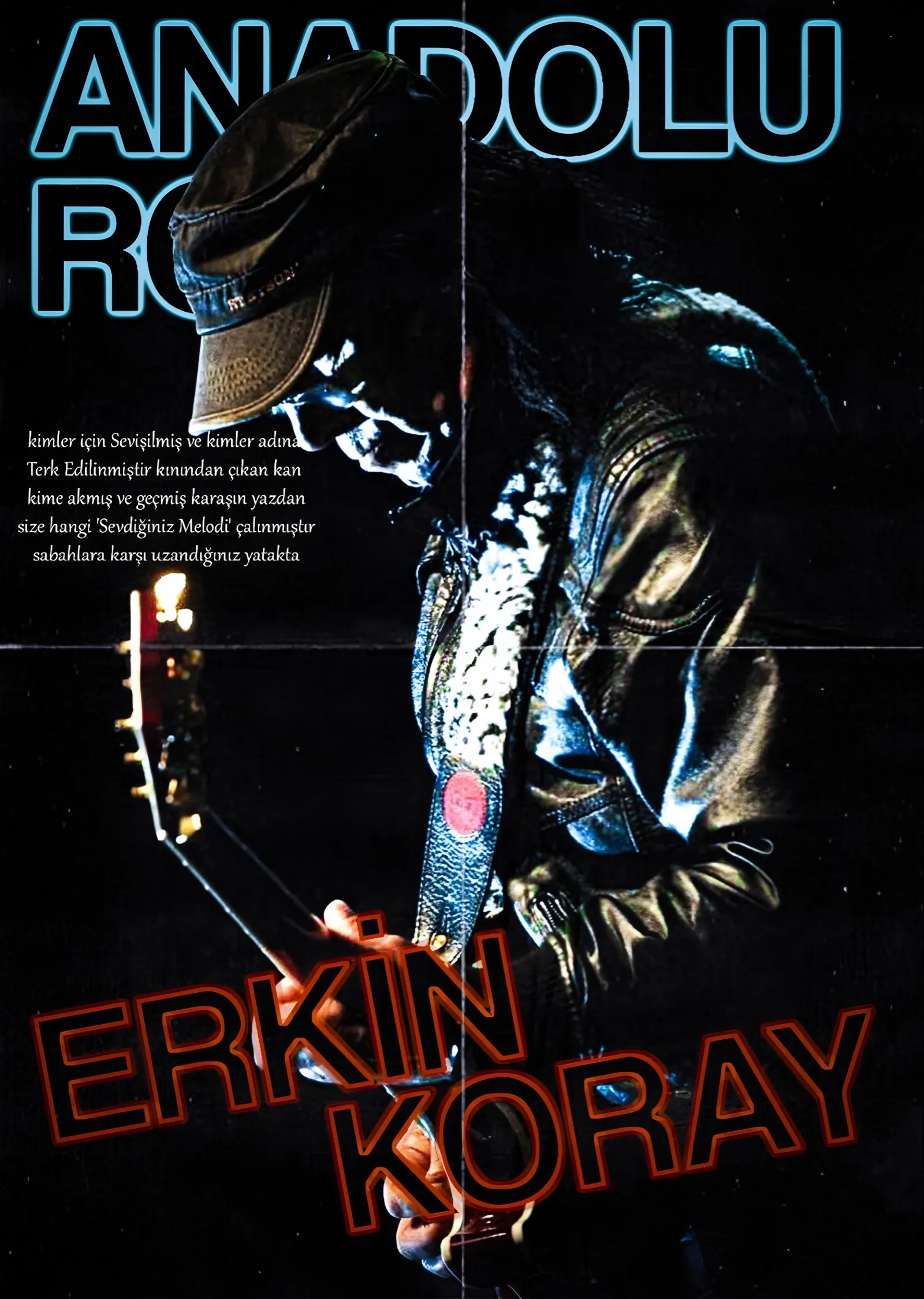 Erkin Koray - Anadolu Rock metal tablo
