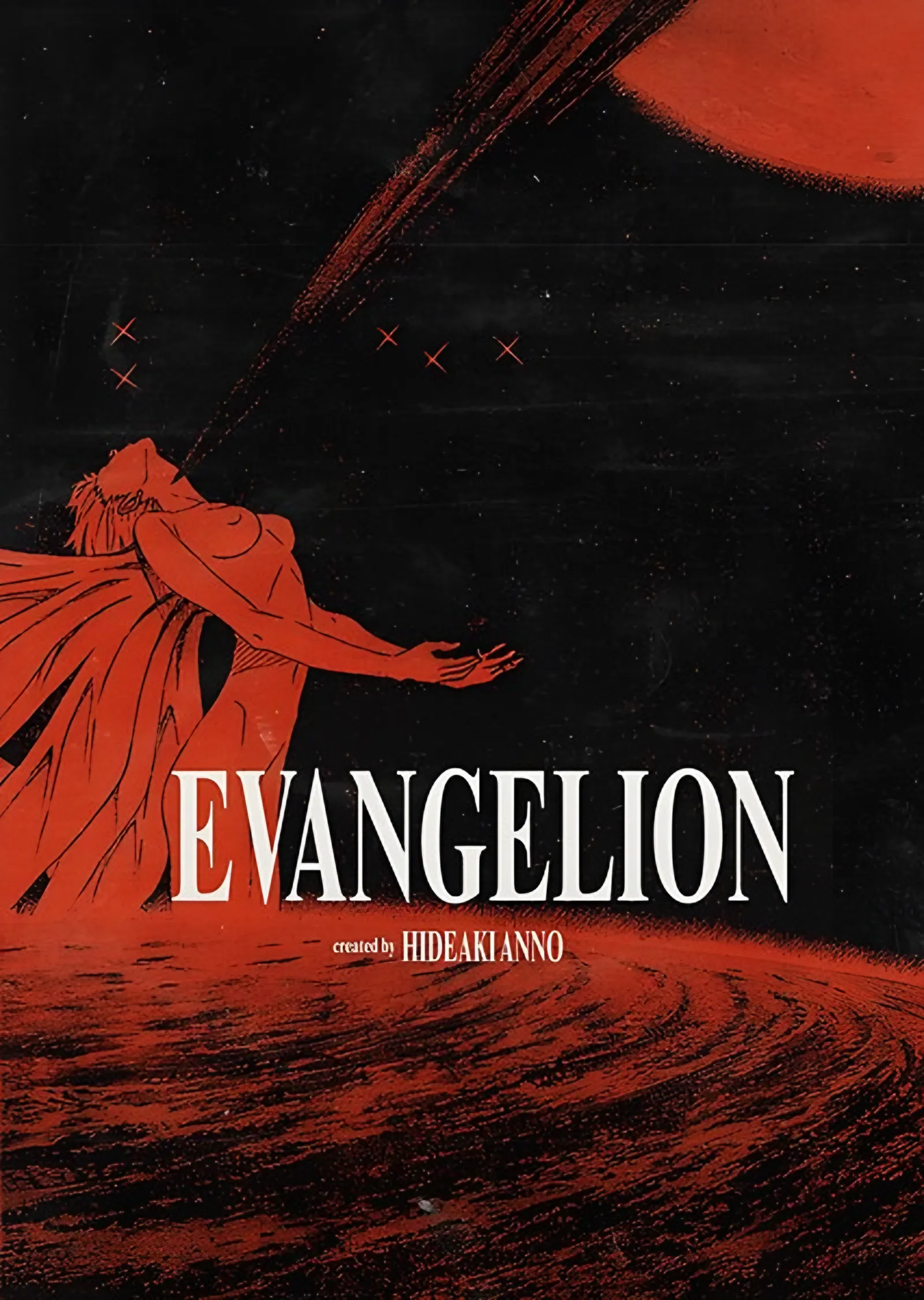 Evangelion - Kızıl Kıyı metal tablo
