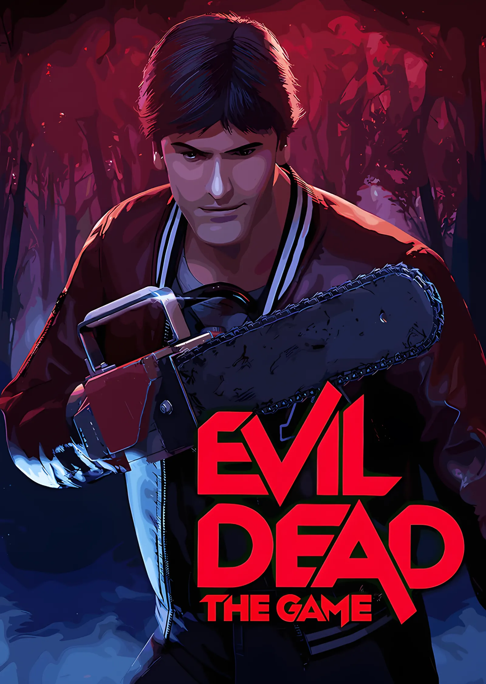 Evil Dead The Game: Testereli Ash metal tablo