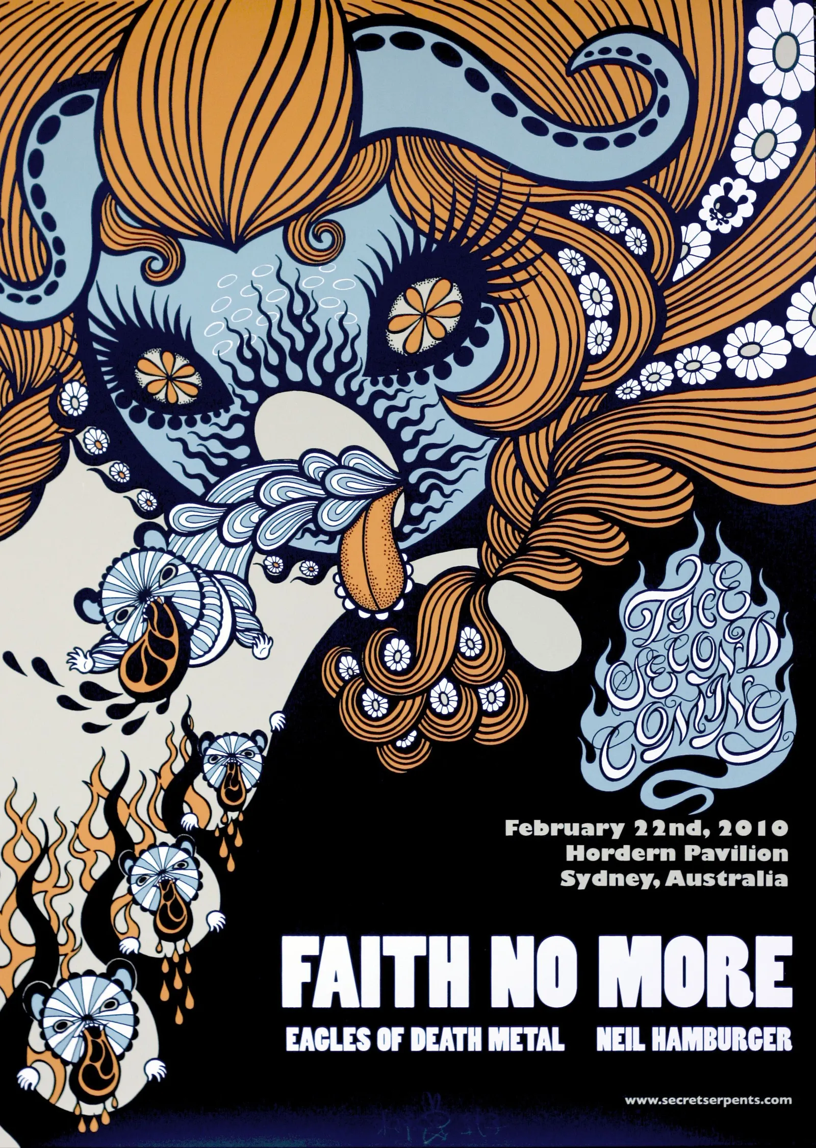 Faith No More - Hordern Pavilion metal tablo