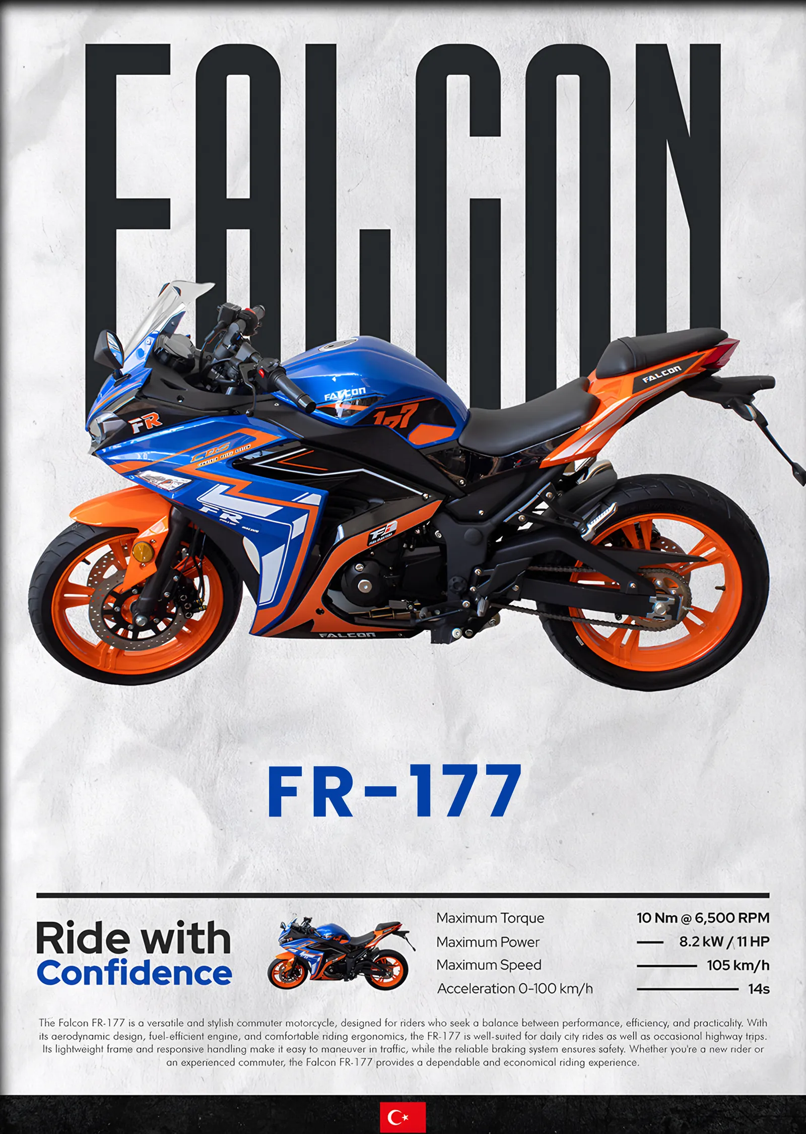 Falcon FR-177 metal tablo