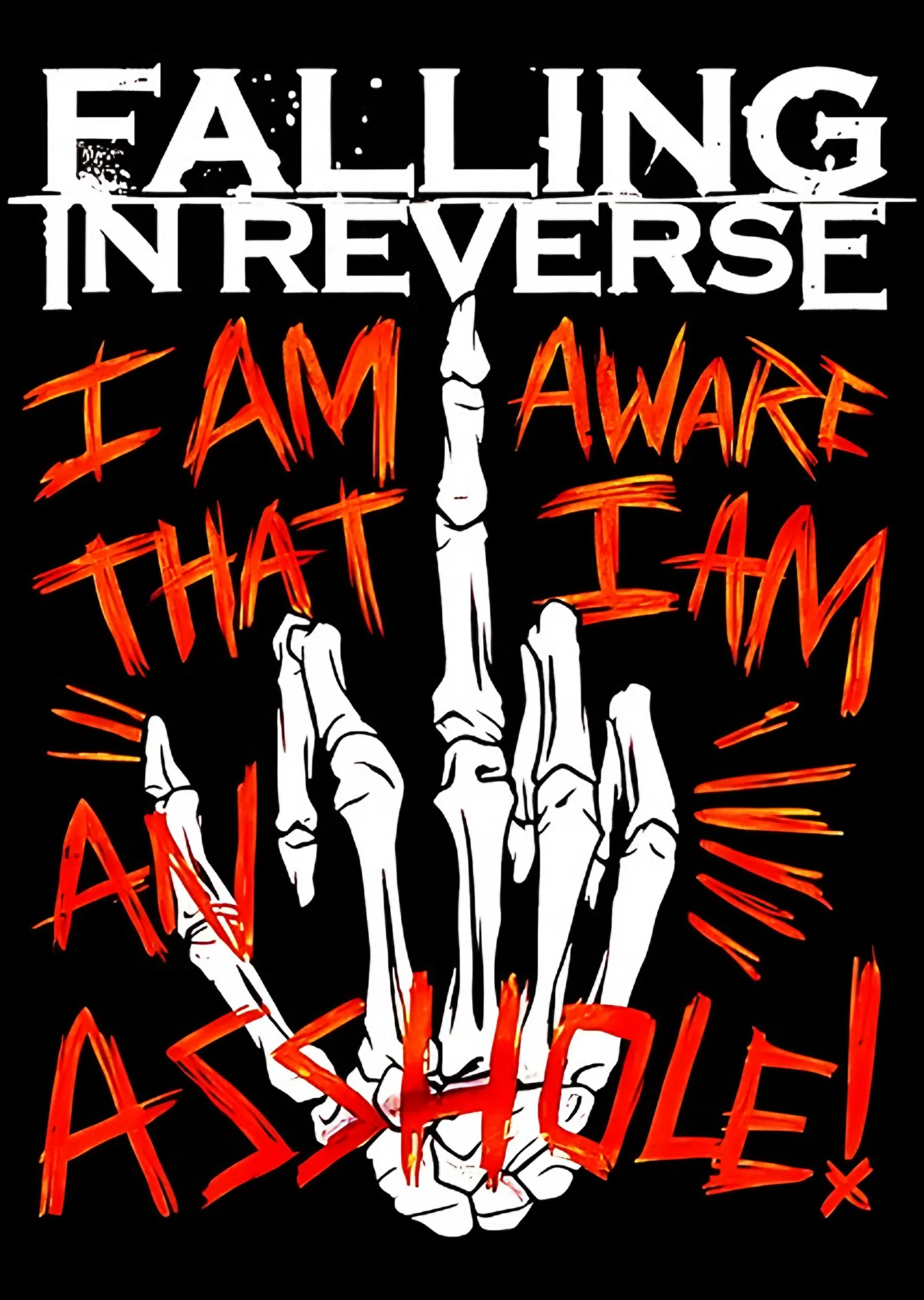 Falling In Reverse - I Am Aware metal tablo