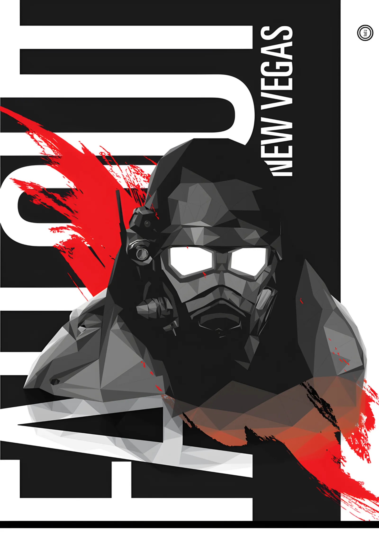Fallout: New Vegas - NCR Ranger metal tablo
