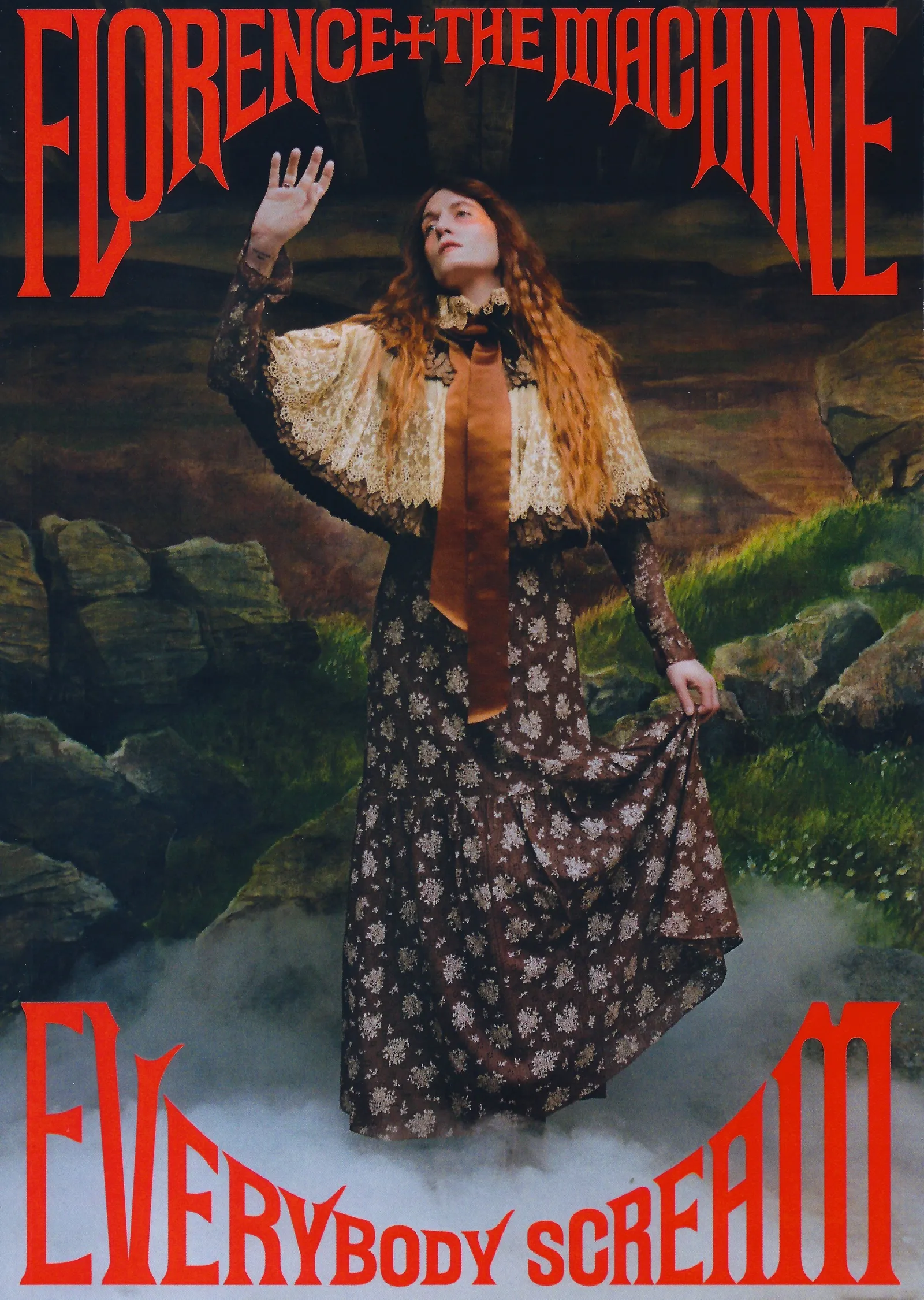 Florence + The Machine - Sahne Karesi metal tablo