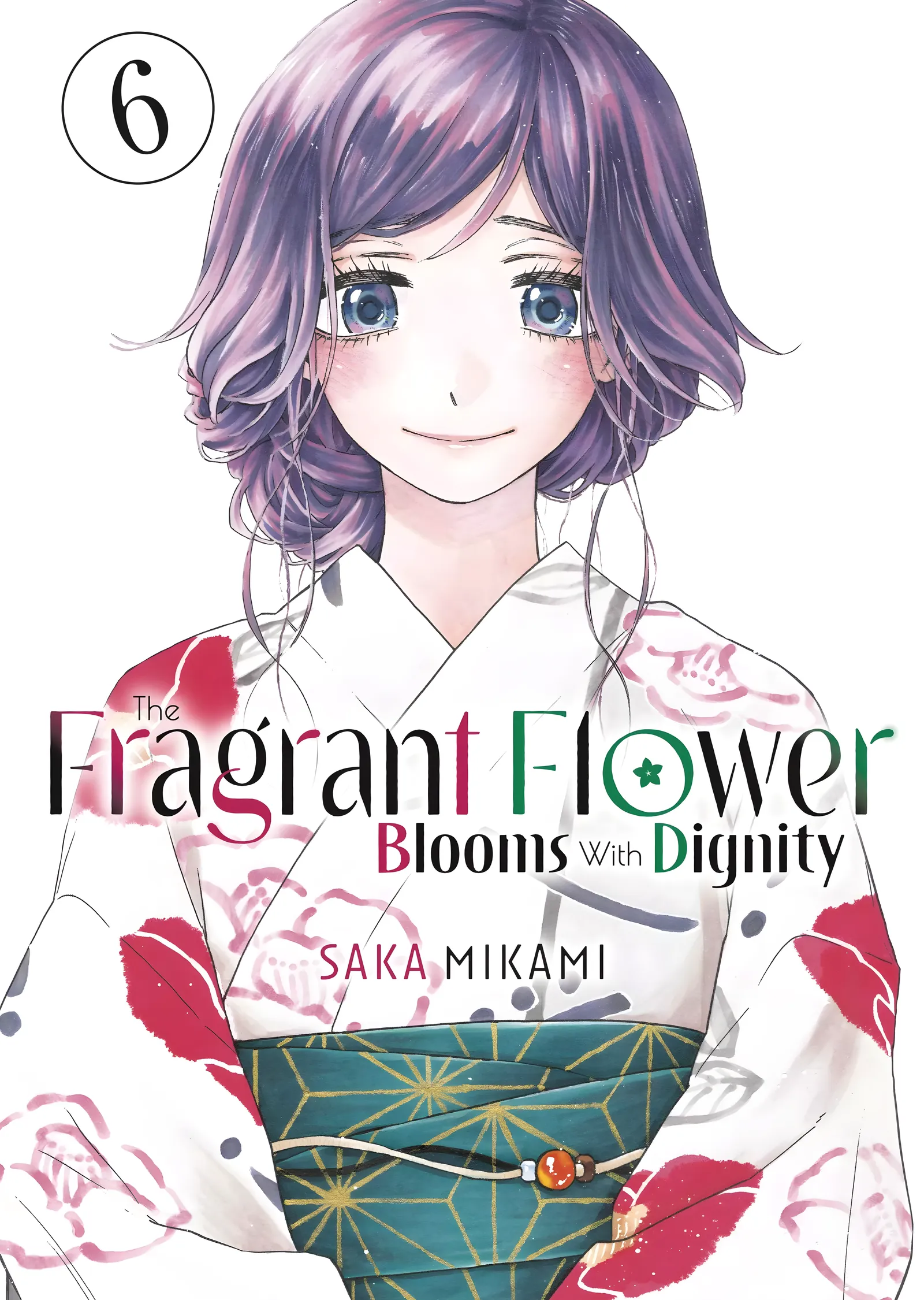 Fragrant Flower Blooms With Dignity Kimono metal tablo