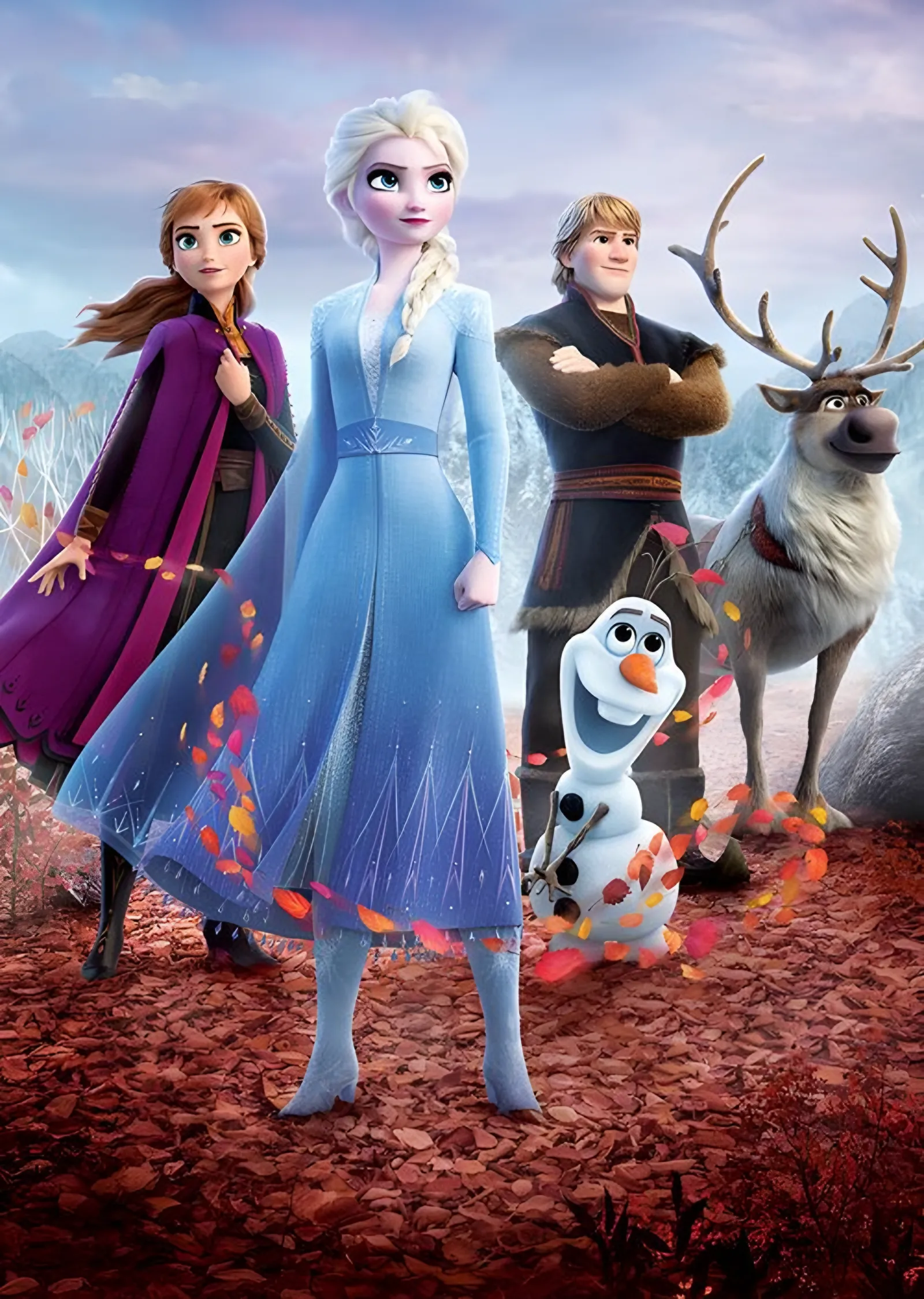 Frozen - Kadro metal tablo