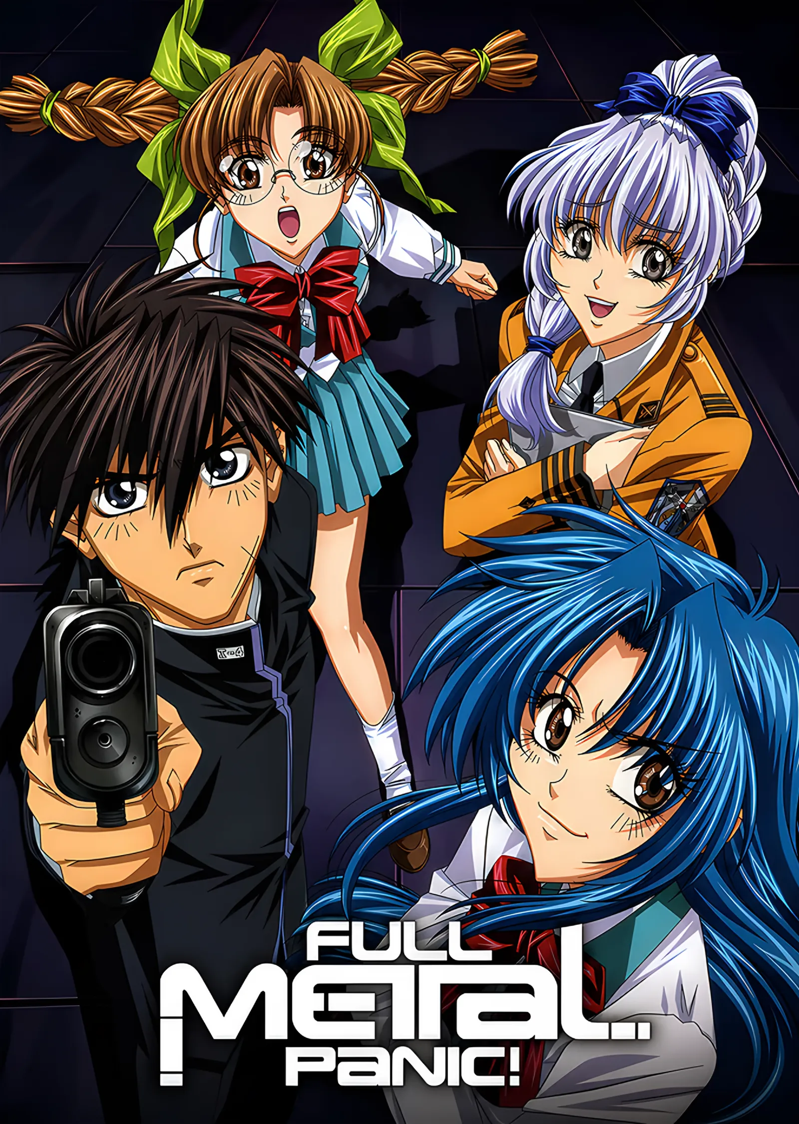 Full Metal Panic: Tabancalı Genç ve Kadro metal tablo