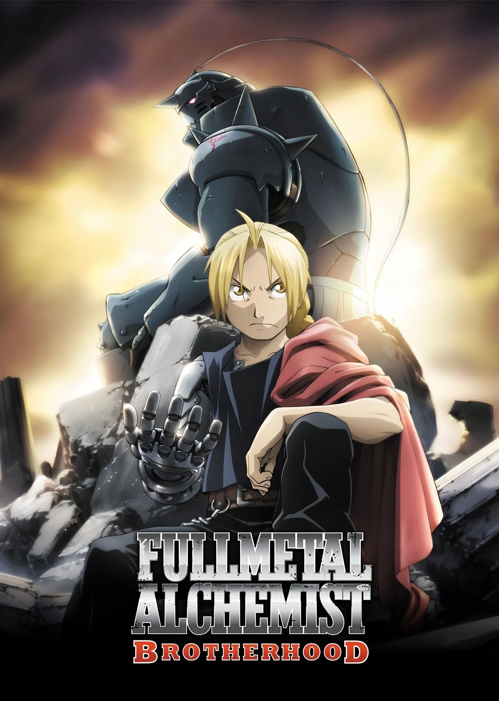 Fullmetal Alchemist: Brotherhood - Elric Kardeşler metal tablo