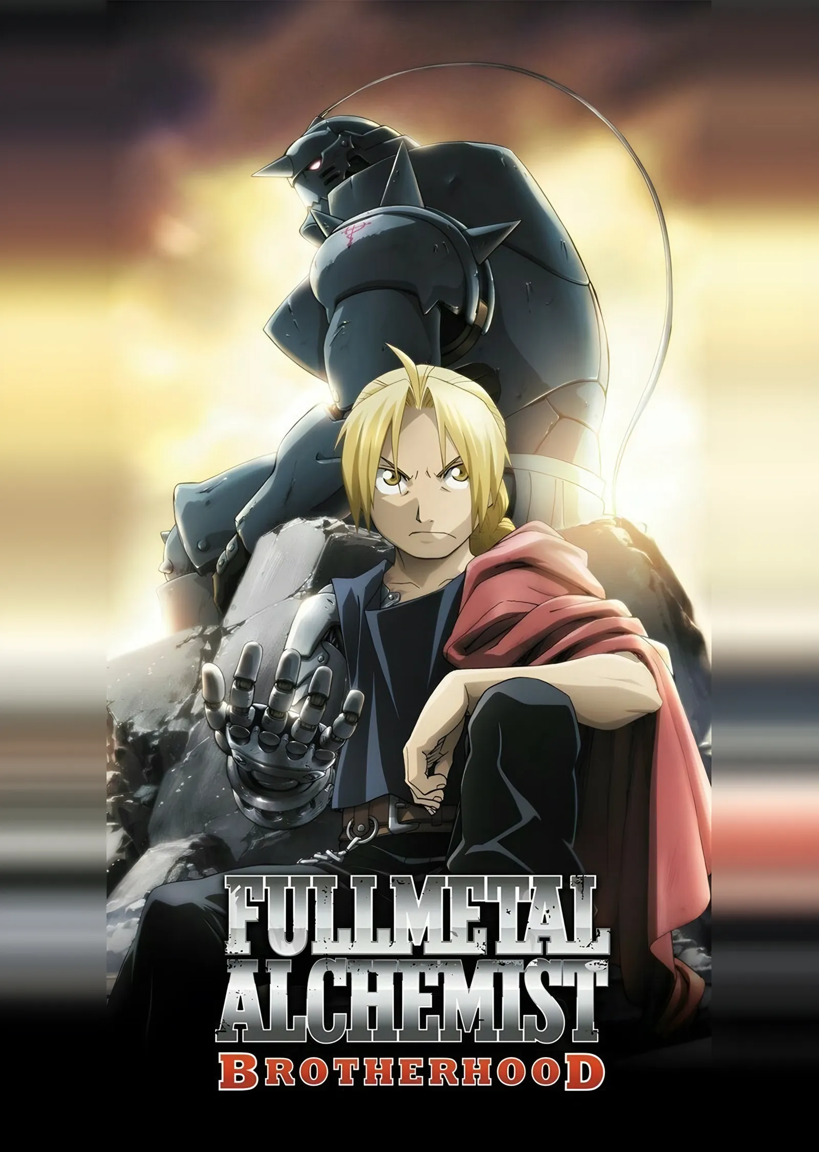 Fullmetal Alchemist Brotherhood: Kardeşler Portresi metal tablo