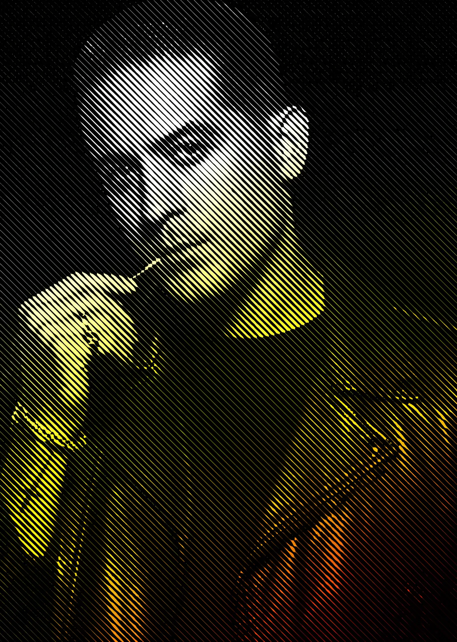 G-Eazy - Tram Desenli Portre metal tablo