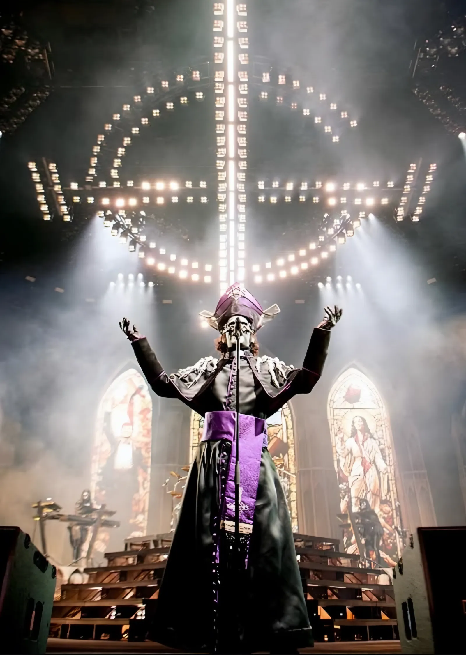 Ghost - Skeletour metal tablo