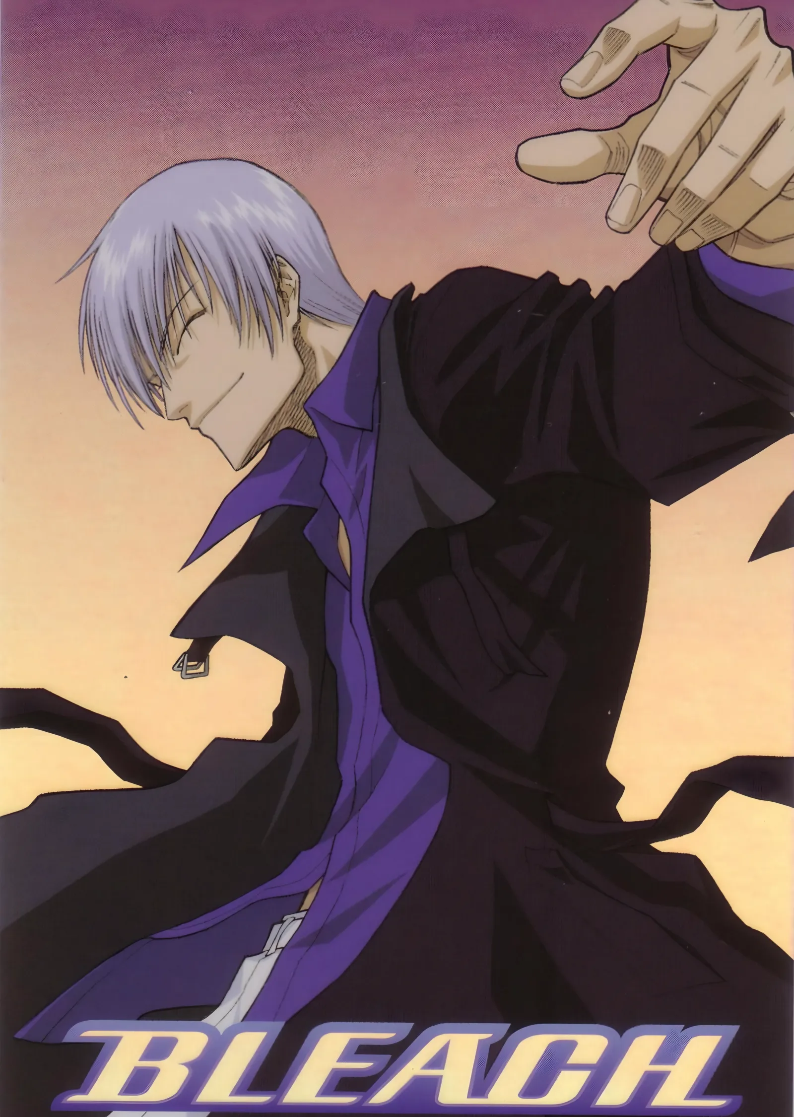 Gin Ichimaru - Bleach Kapak metal tablo