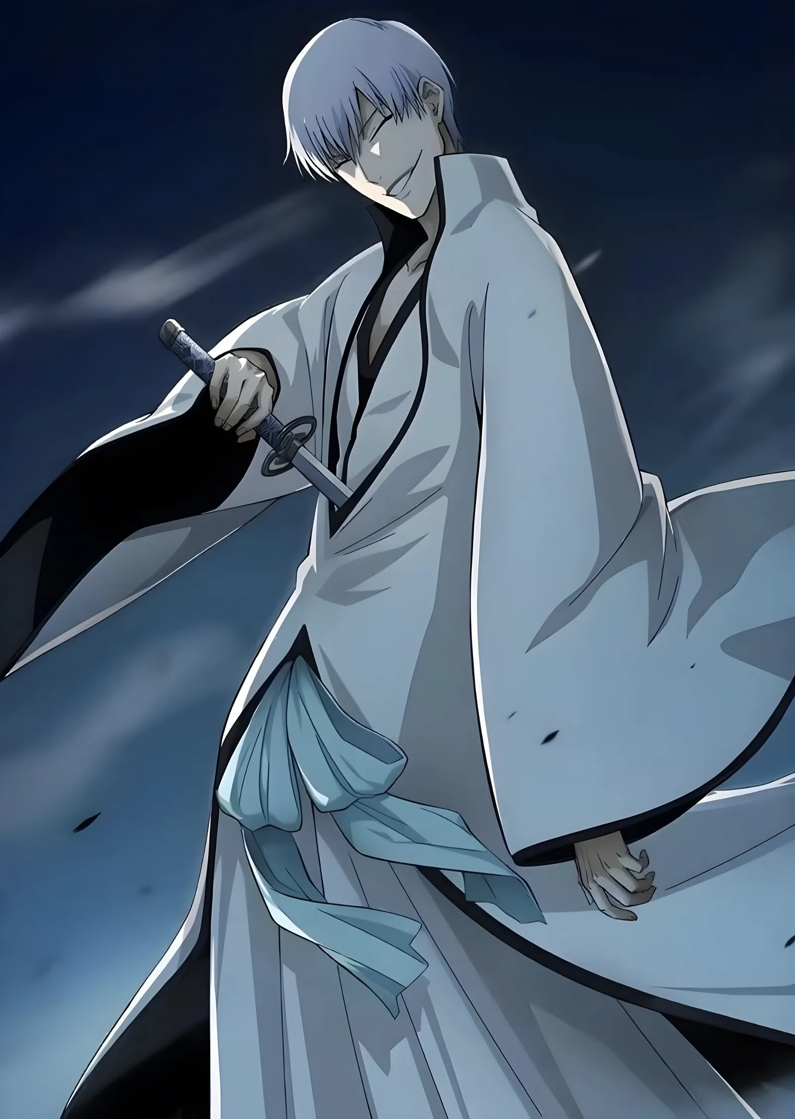 Gin Ichimaru - Gökyüzüne Bakış metal tablo