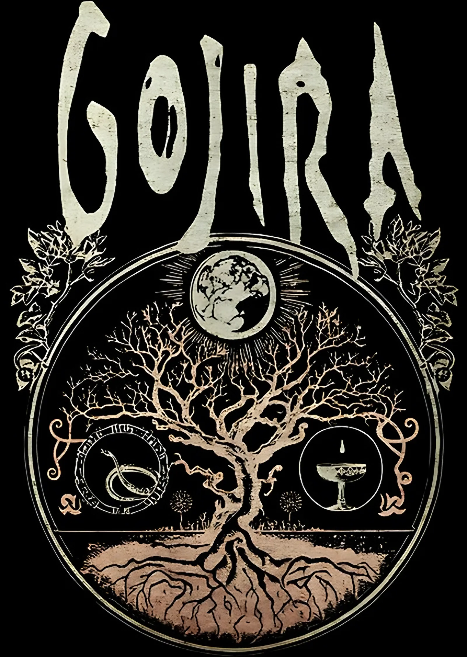 Gojira - Hayat Ağacı Amblemi metal tablo