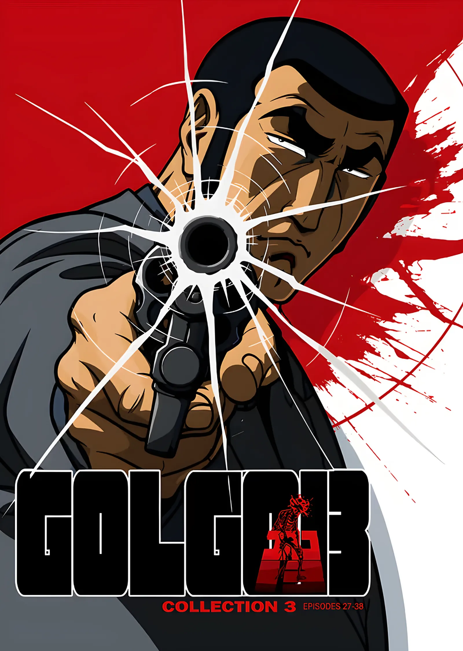 Golgo 13: Kurşun Deliğinden Suikastçı metal tablo