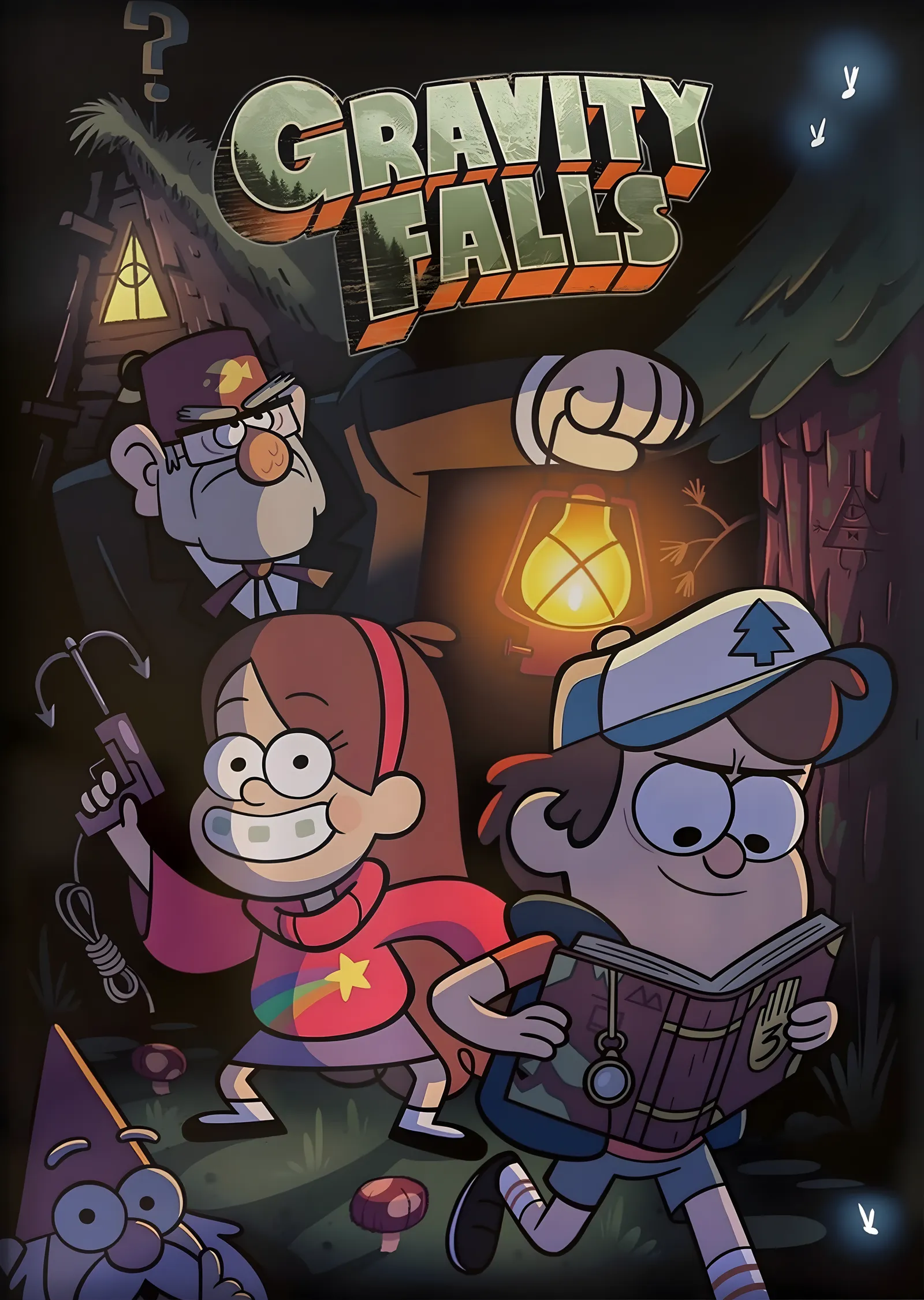 Gravity Falls metal tablo