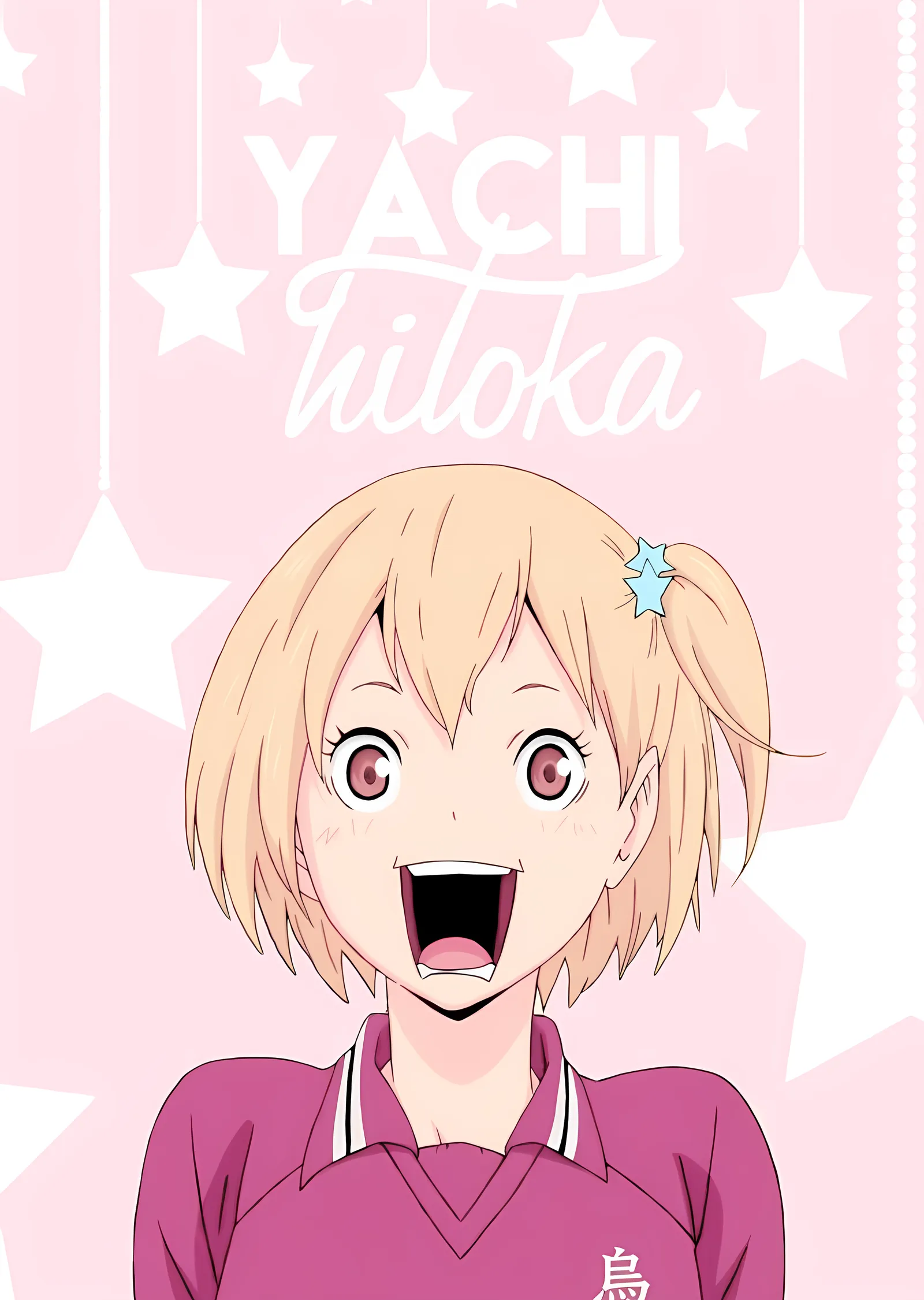 Haikyu!! Yachi Hitoka metal tablo