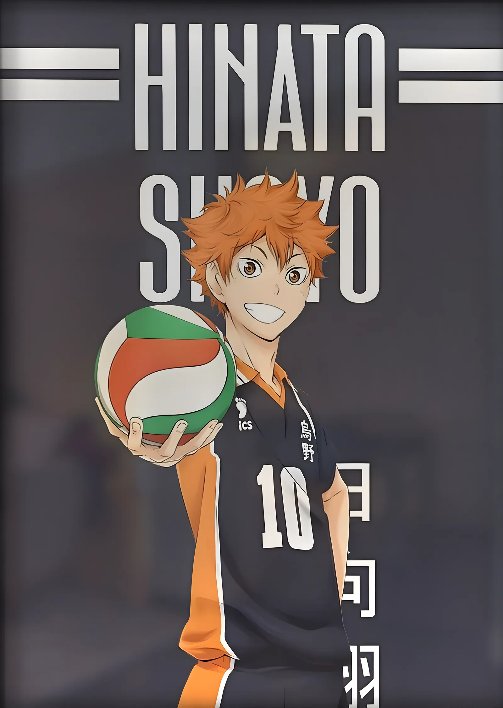 Haikyuu!!: Hinata Shoyo metal tablo