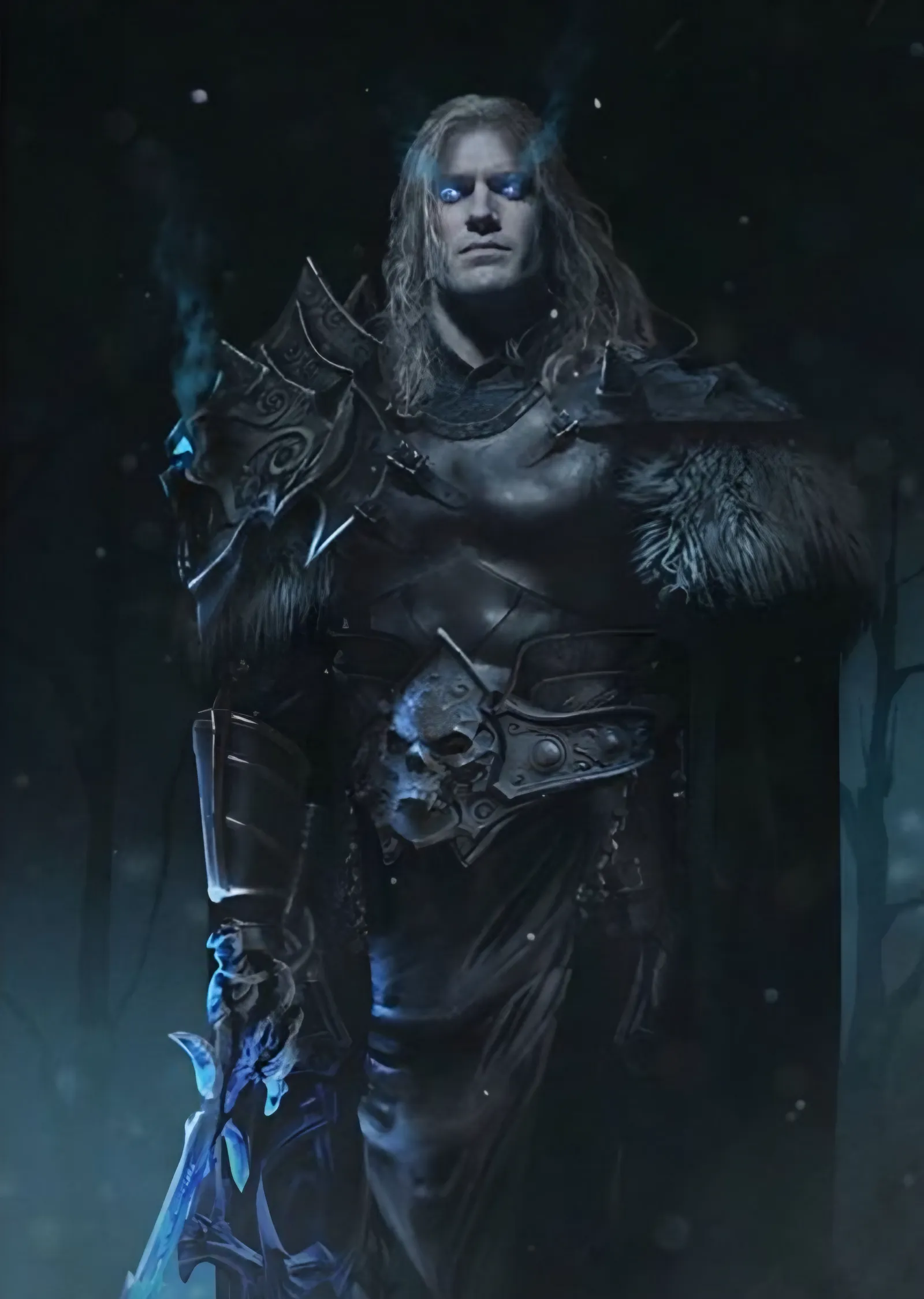 Henry Cavill - Karanlık Zırhlı Savaşçı metal tablo