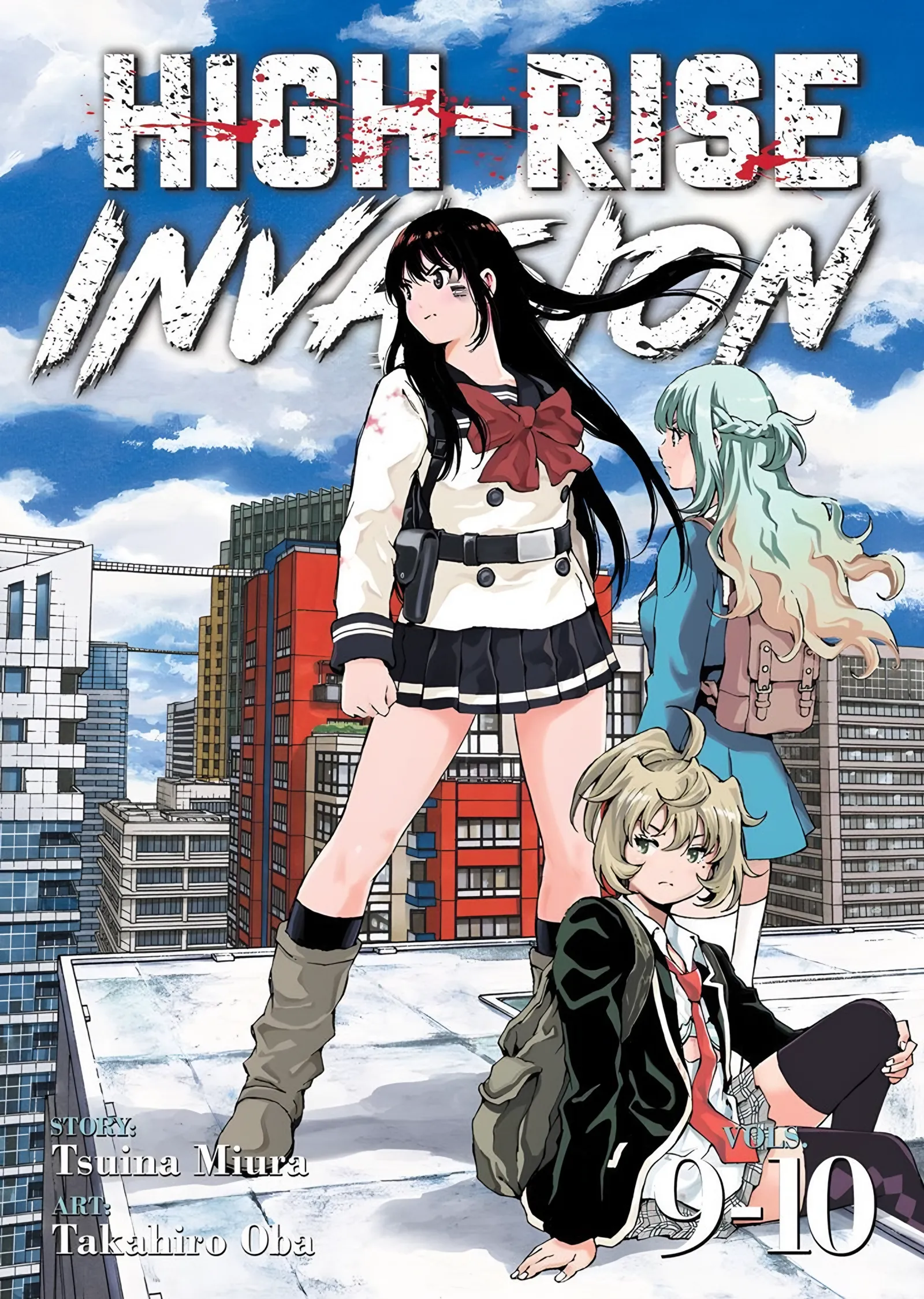 High-Rise Invasion - Cilt 9-10 metal tablo