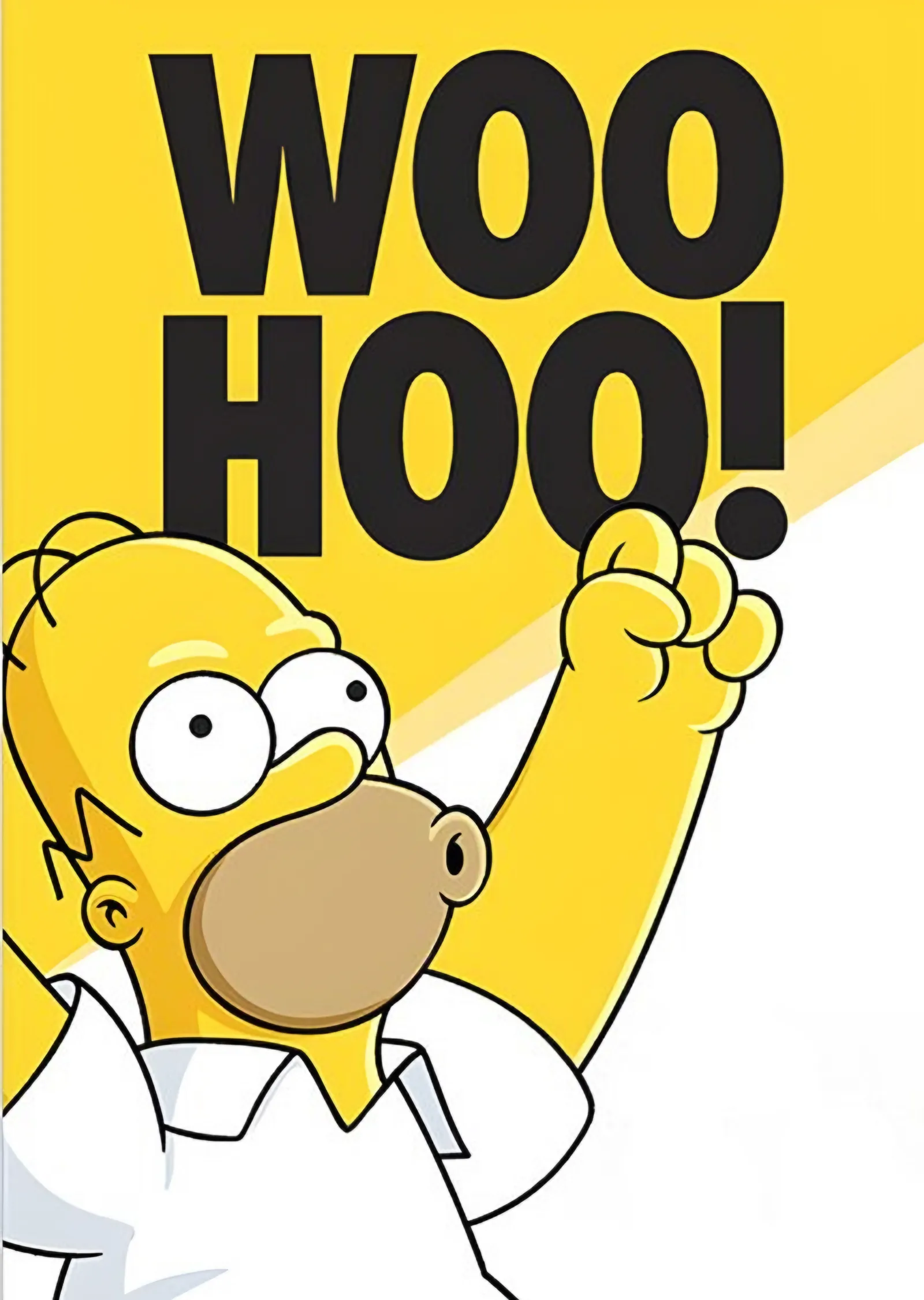 Homer Simpson - Woo Hoo metal tablo