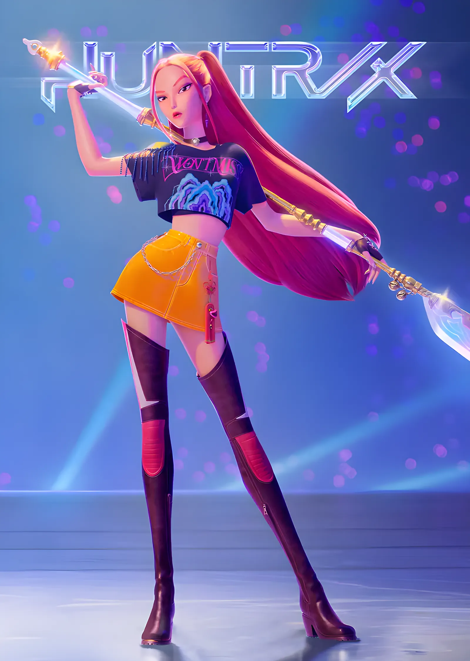Huntrix - Mira metal tablo