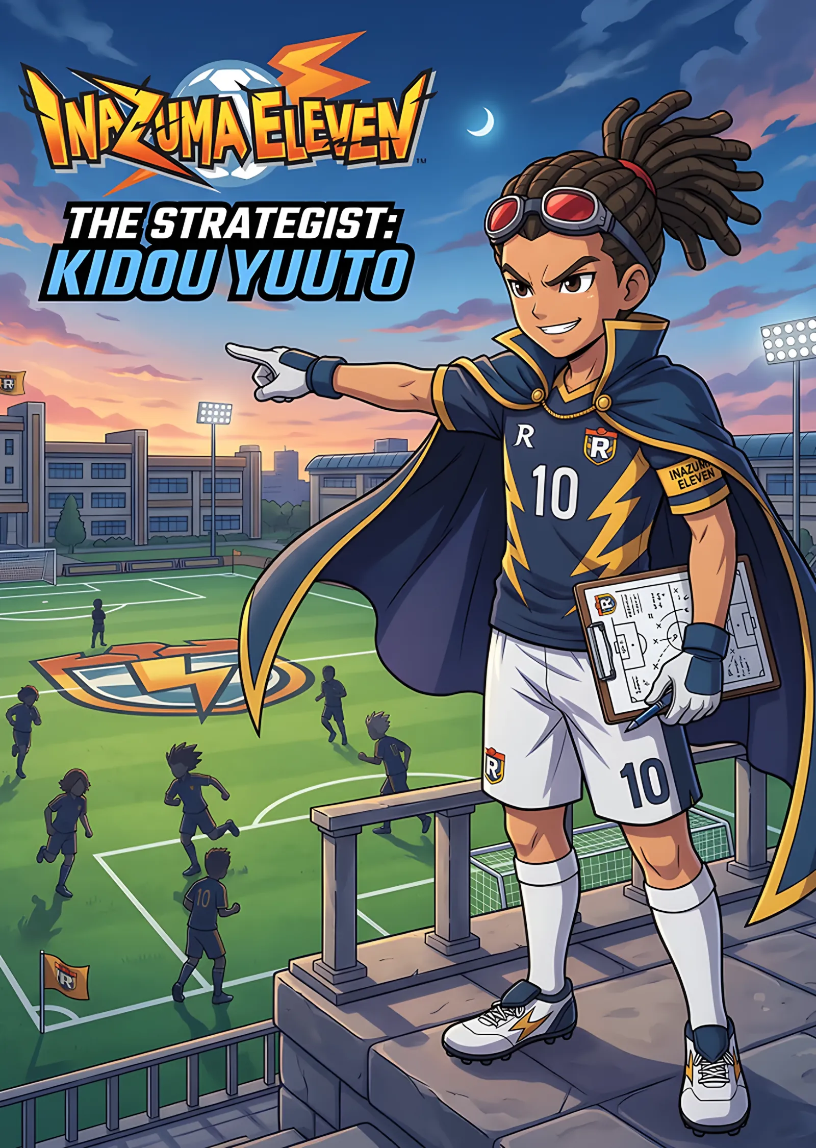 Inazuma Eleven: Stratejist Kidou Yuuto metal tablo