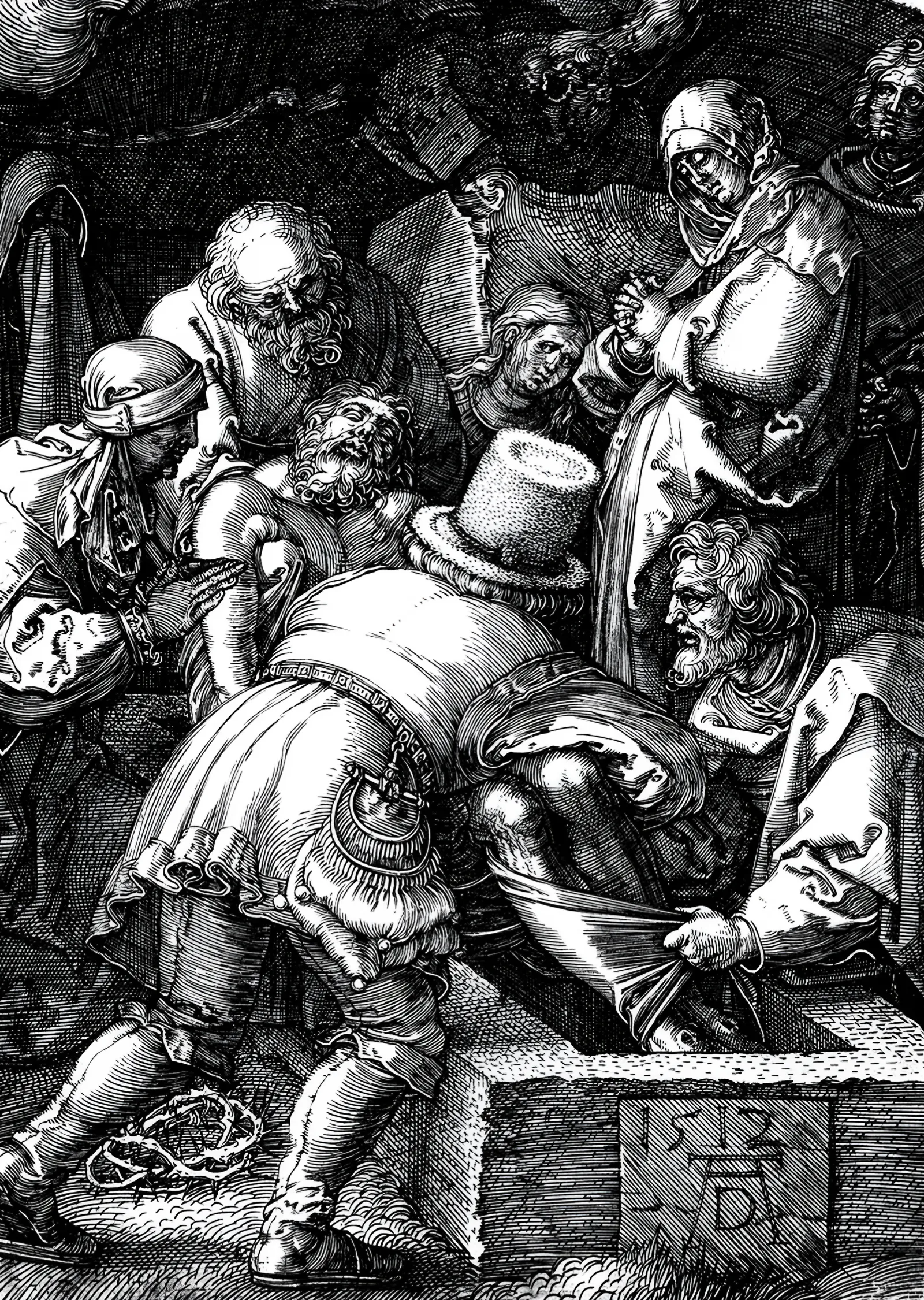İsa'nın Defni - Albrecht Dürer metal tablo