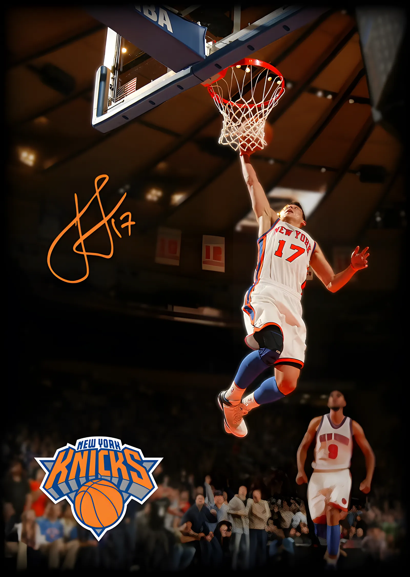 Jeremy Lin - Linsanity metal tablo