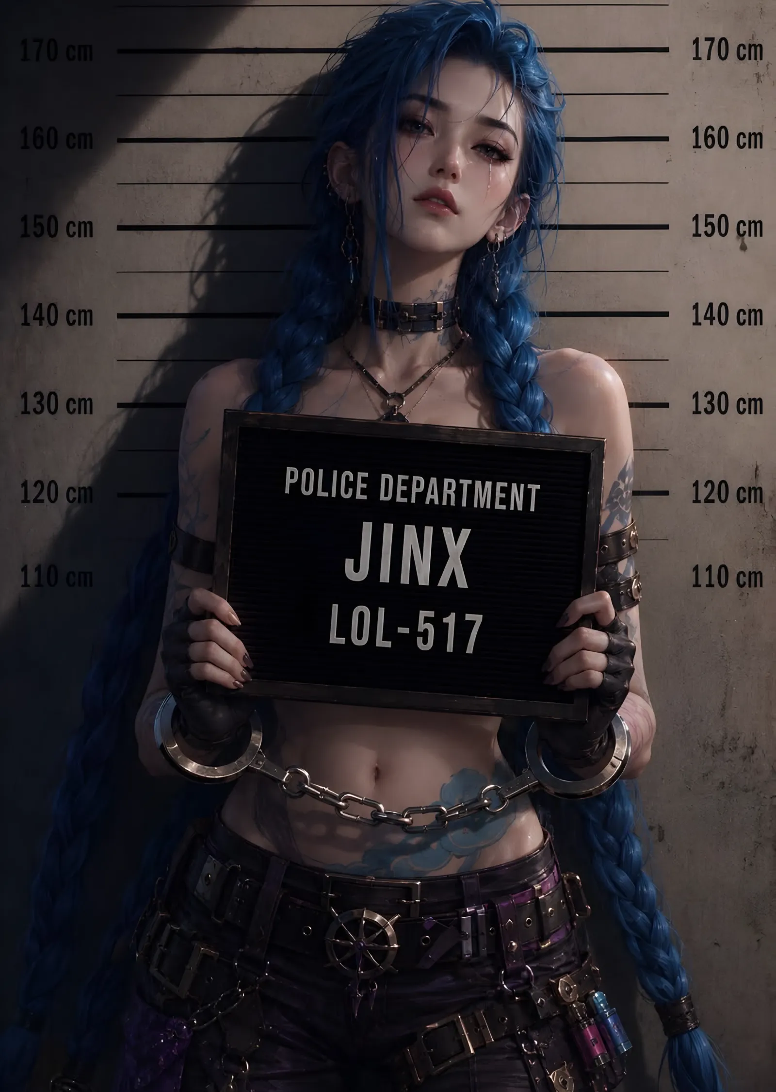 Jinx - Sabıka Fotoğrafı metal tablo