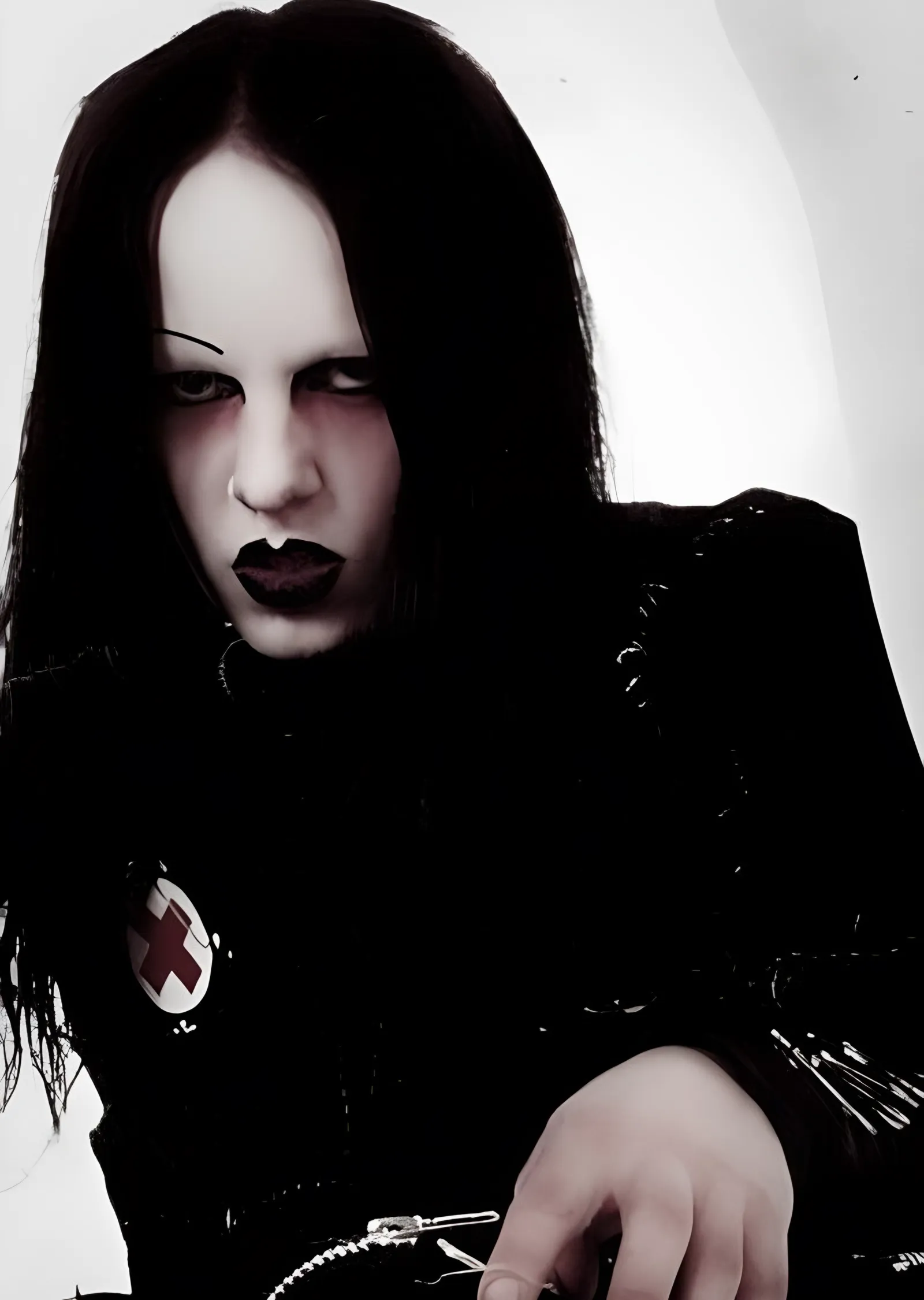 Joey Jordison - Murderdolls Portresi metal tablo