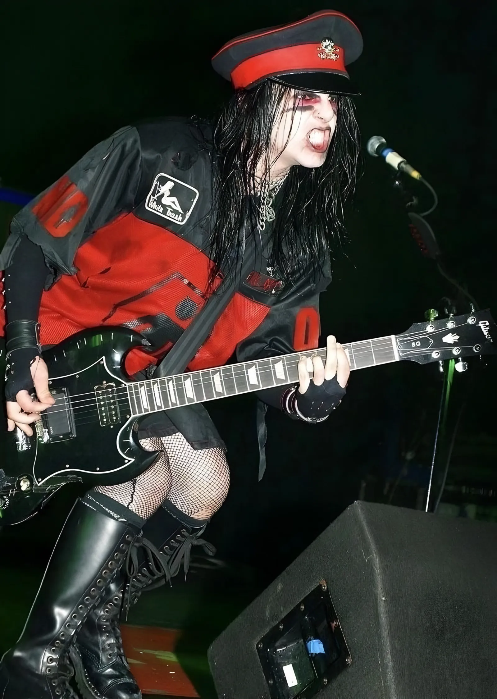 Joey Jordison - Murderdolls Sahnesi metal tablo