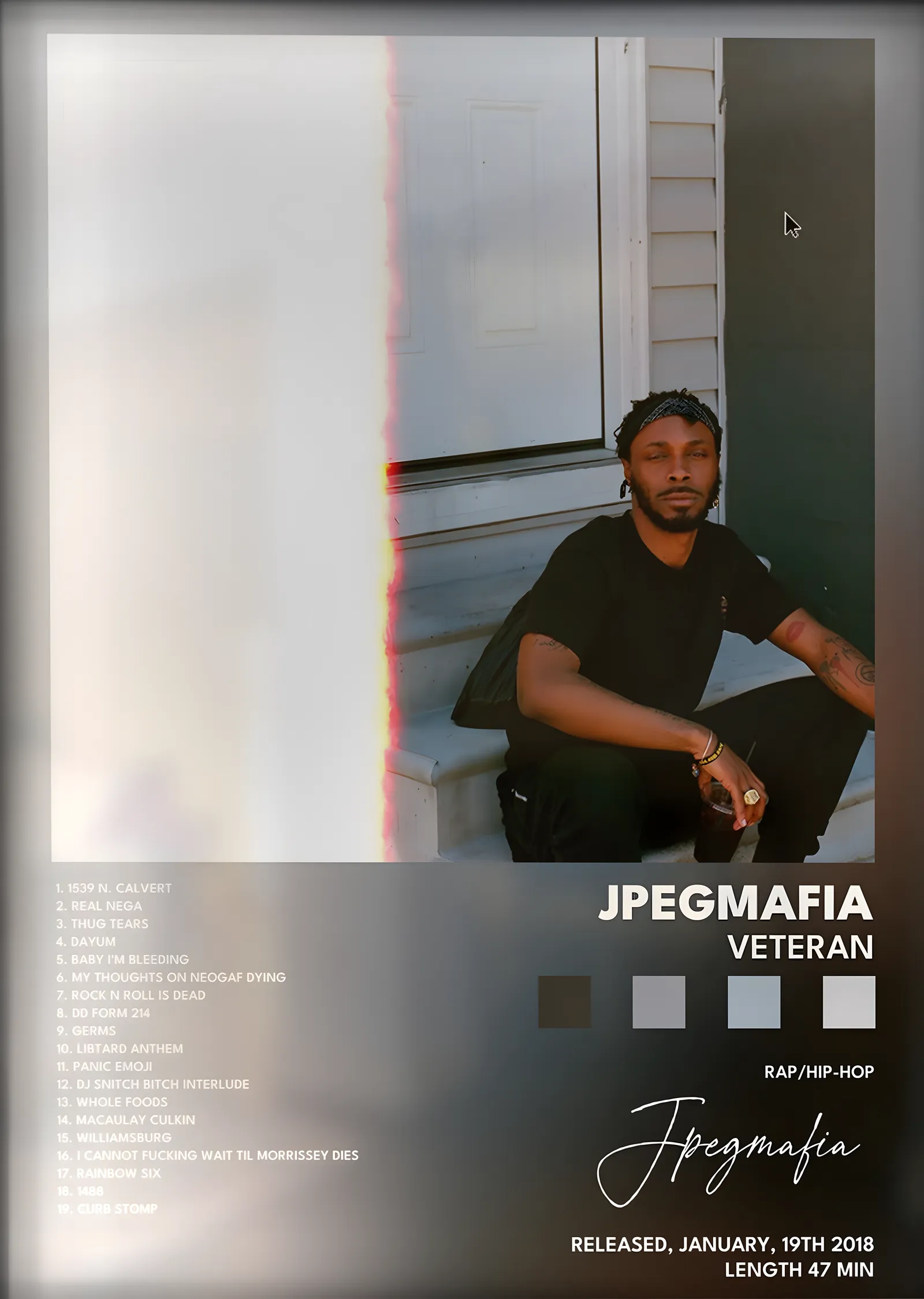 JPEGMAFIA: Veteran metal tablo