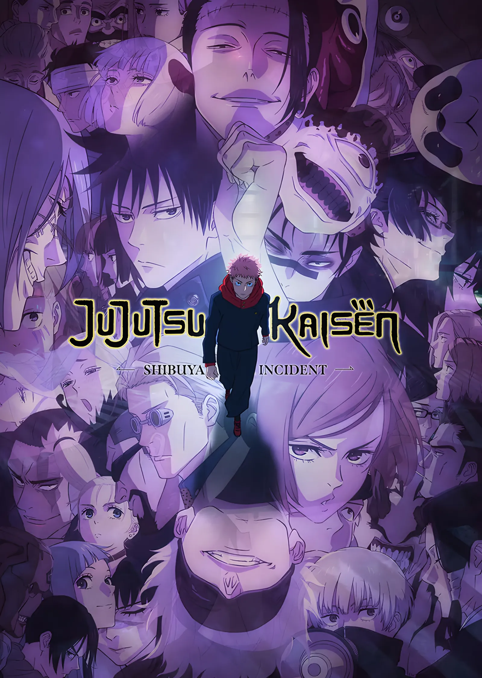 Jujutsu Kaisen: Shibuya Olayı Görseli metal tablo